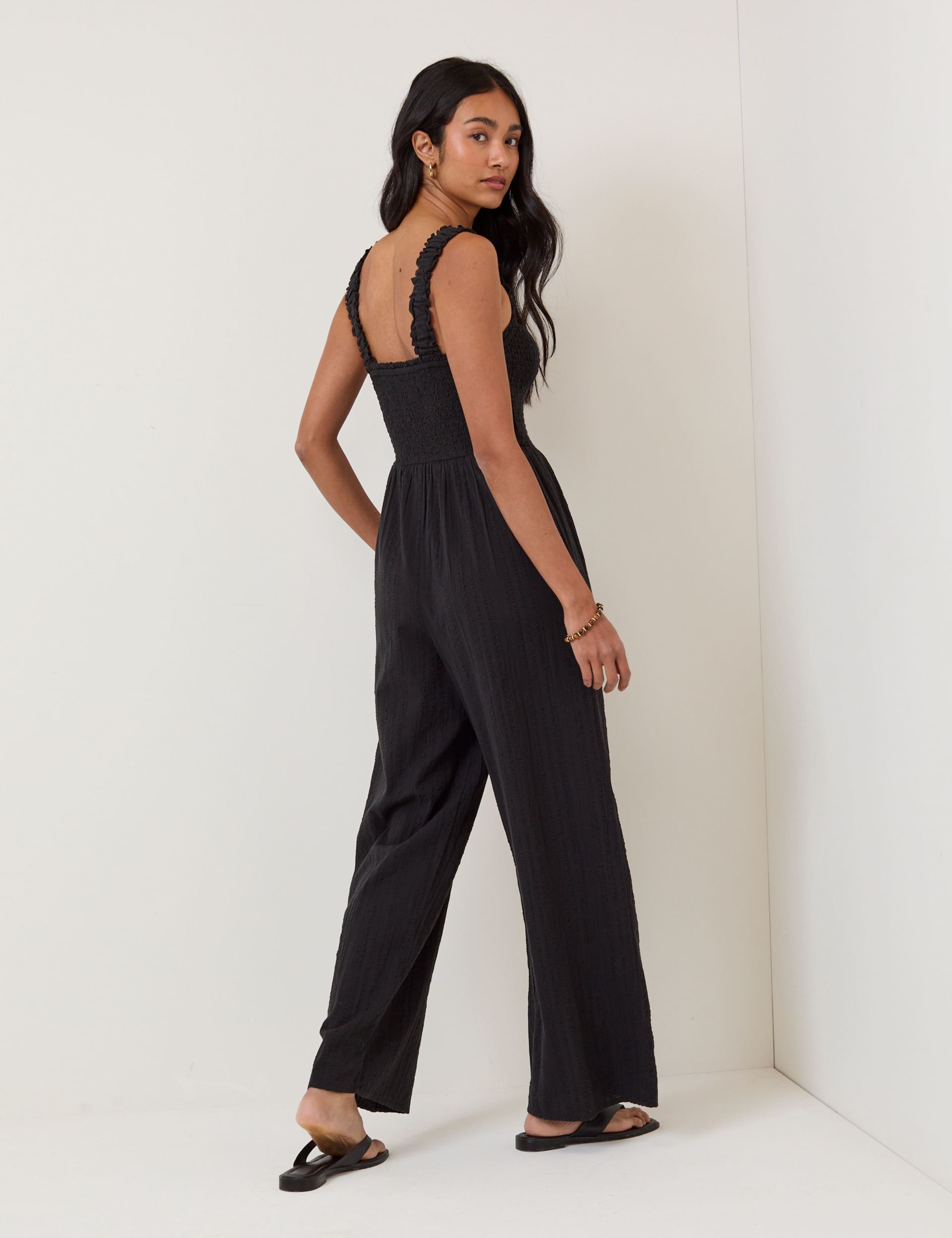 Pure Cotton Strappy Jumpsuit 5 of 5