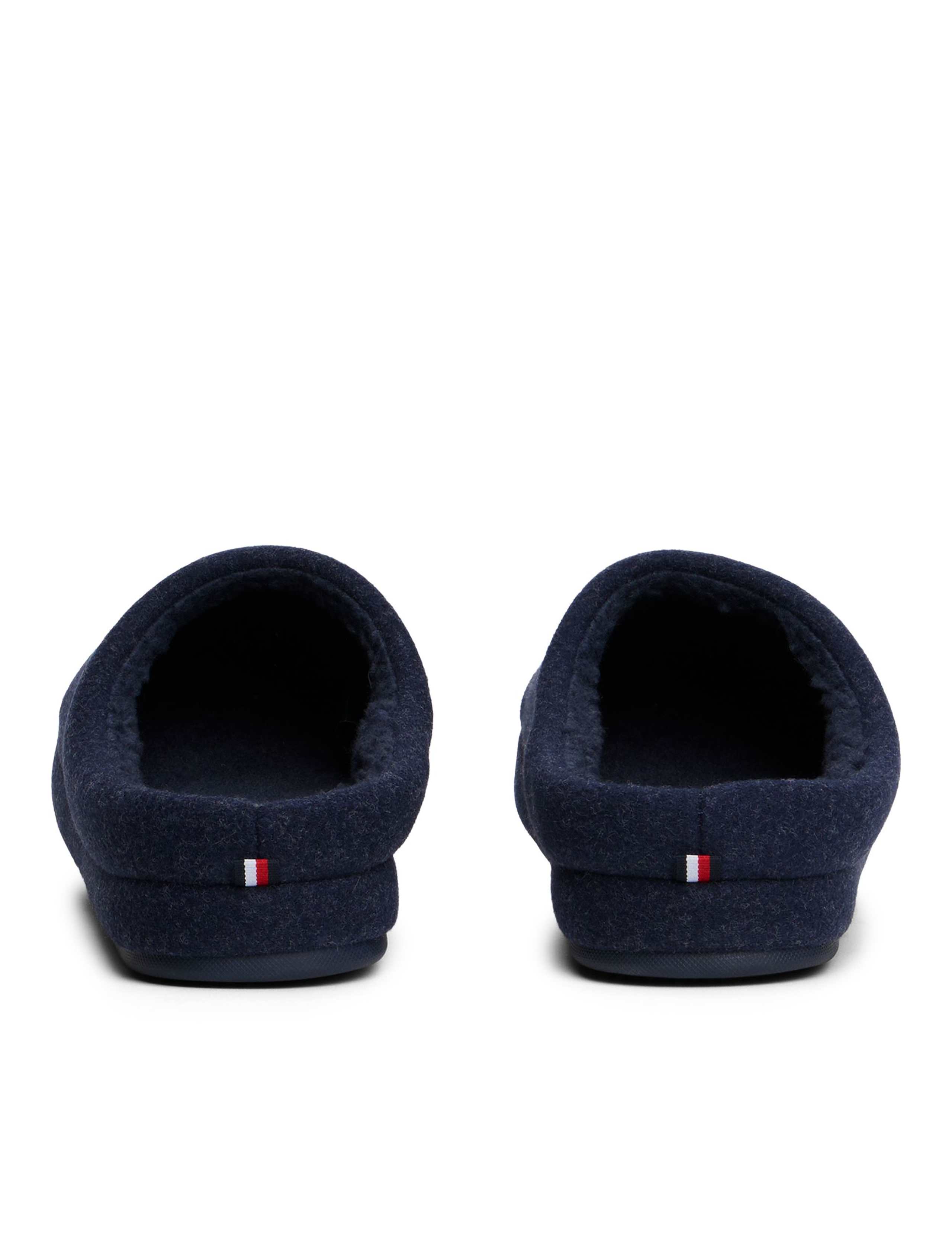 Felt House Shoe Mule Slippers 3 of 6