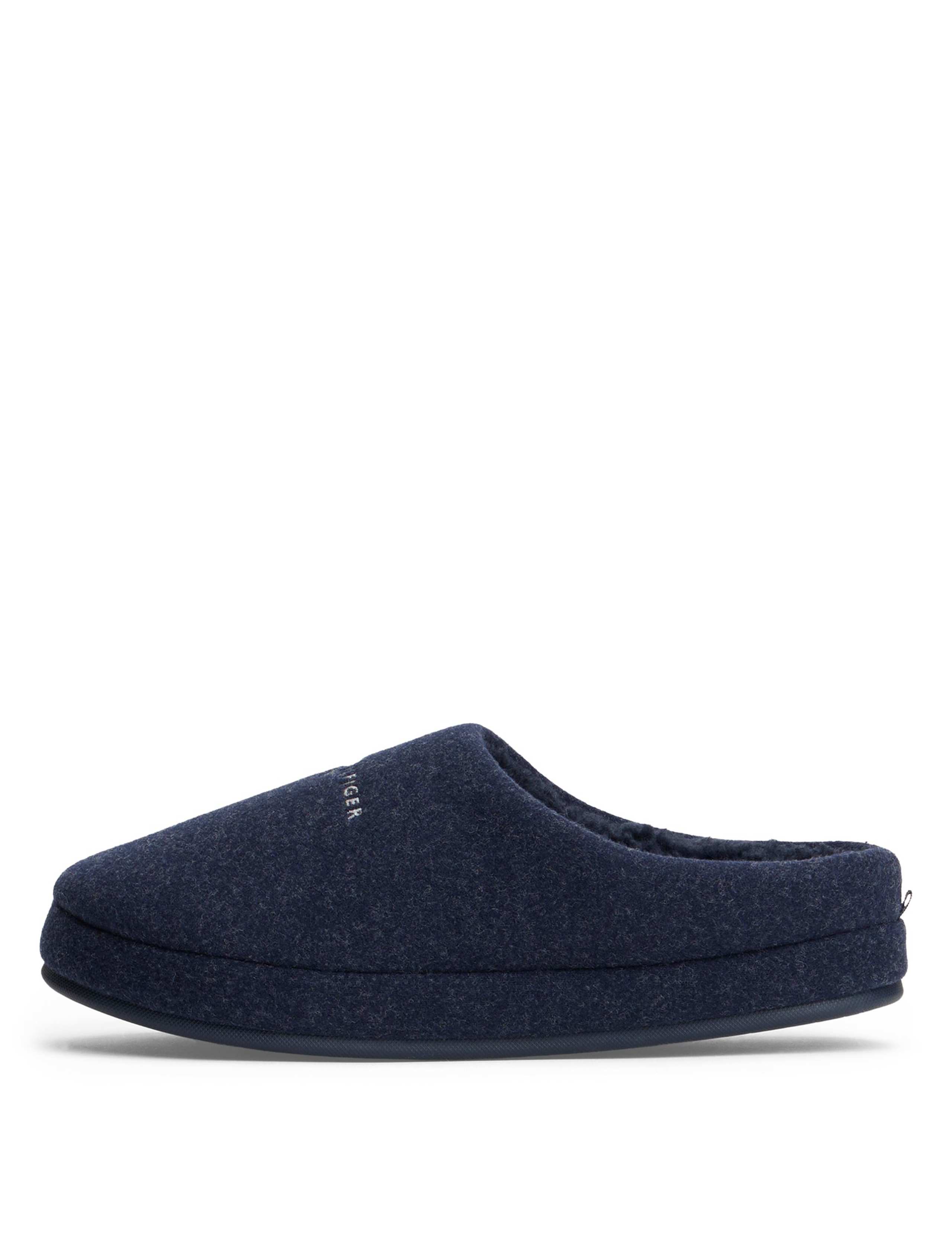 Felt House Shoe Mule Slippers 4 of 6