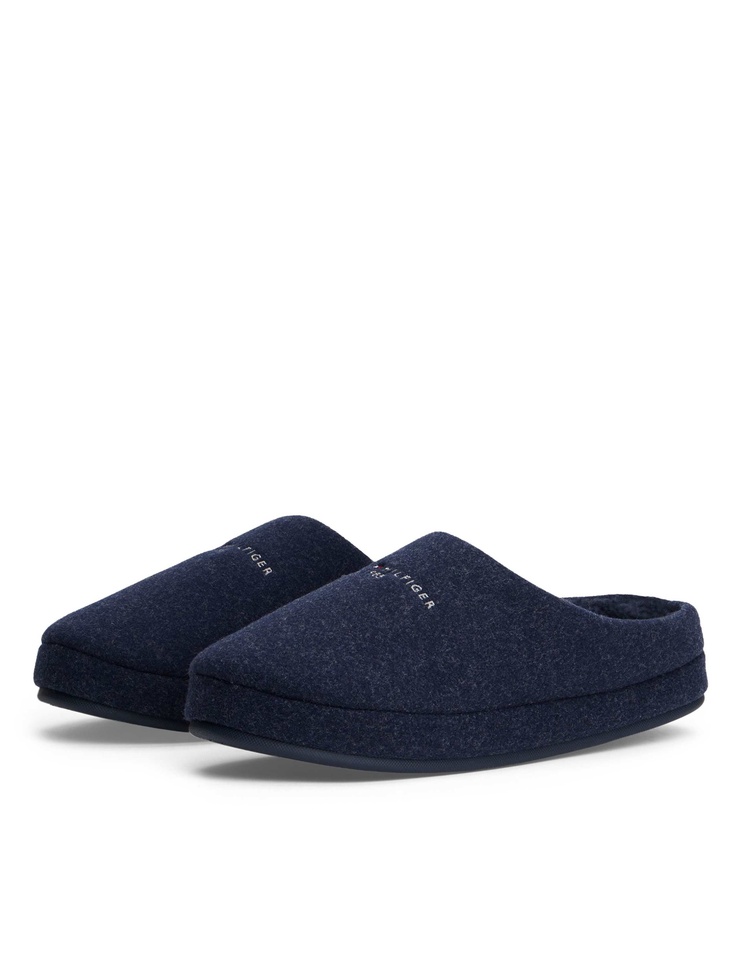 Felt House Shoe Mule Slippers 5 of 6