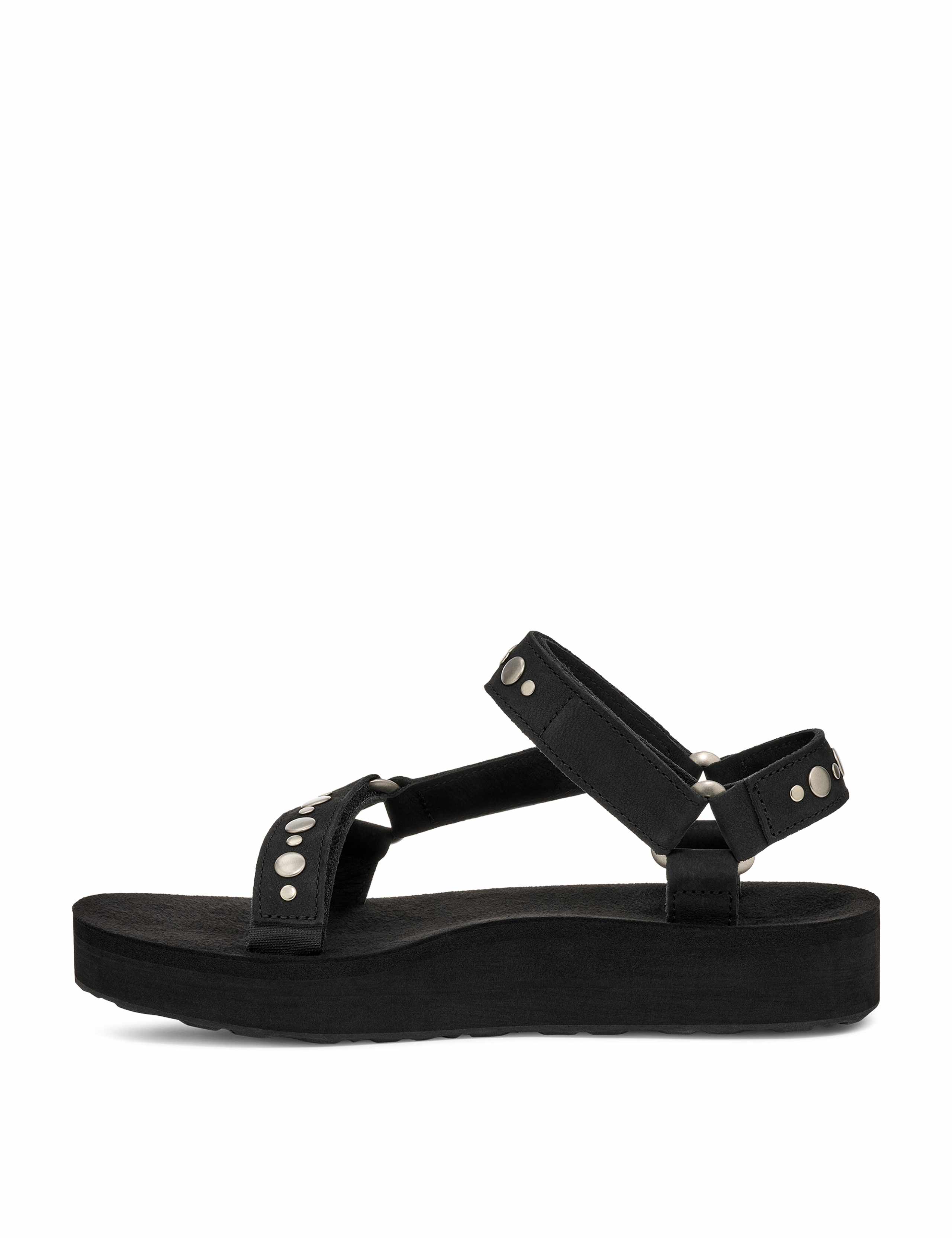 Leather Studded Ankle Strap Sandals 4 of 6