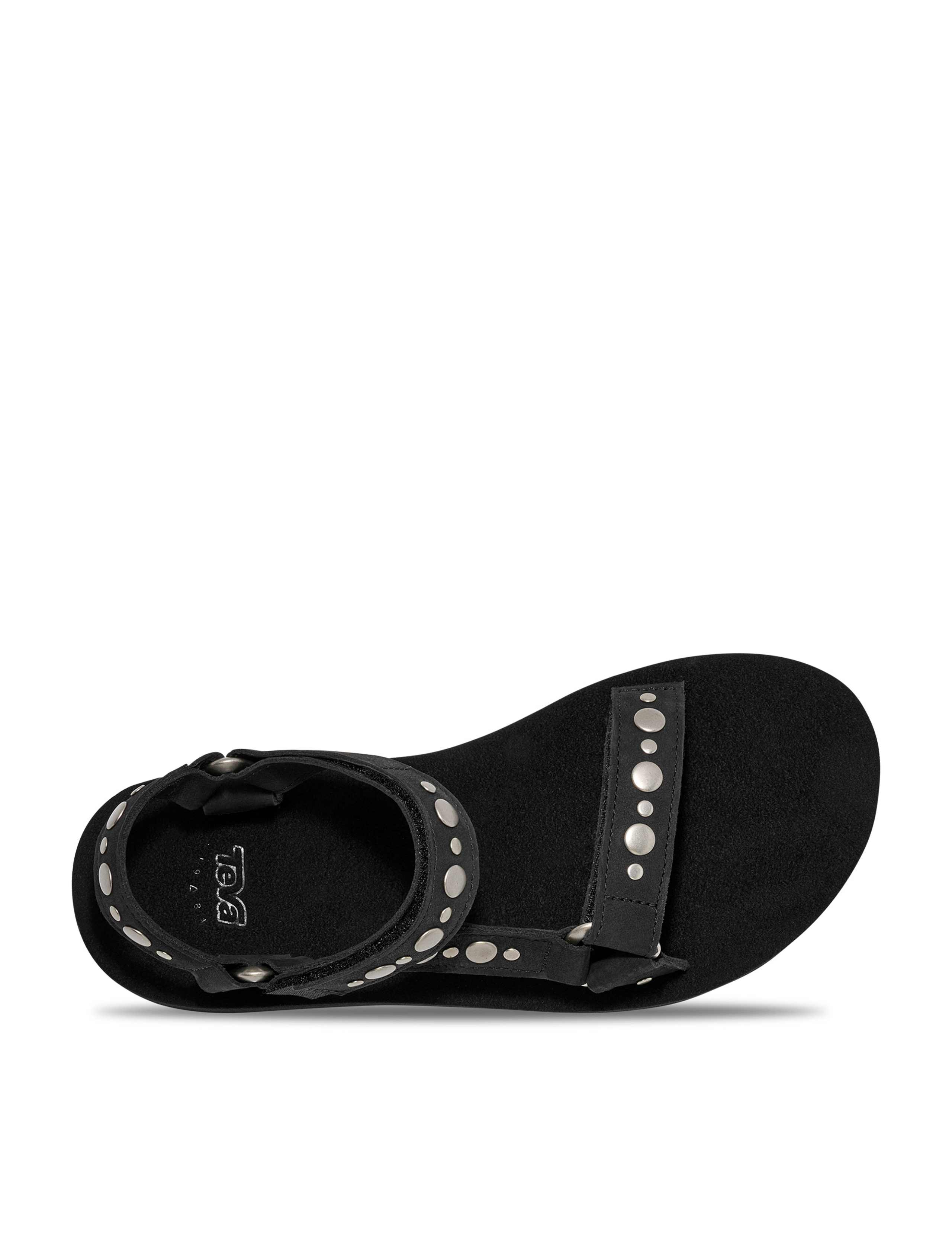 Leather Studded Ankle Strap Sandals 5 of 6