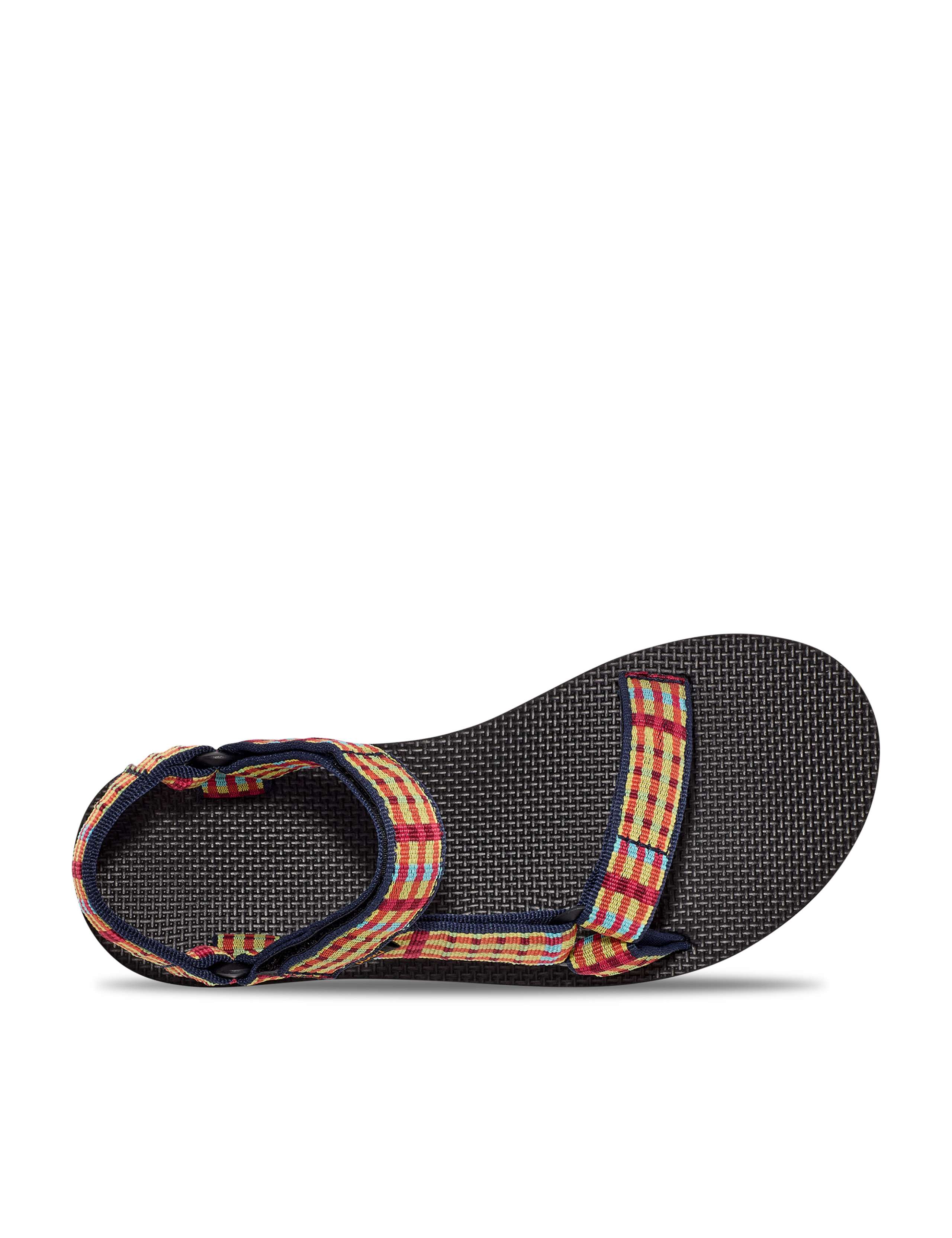 Universal Check Print Flatform Sandals 5 of 6