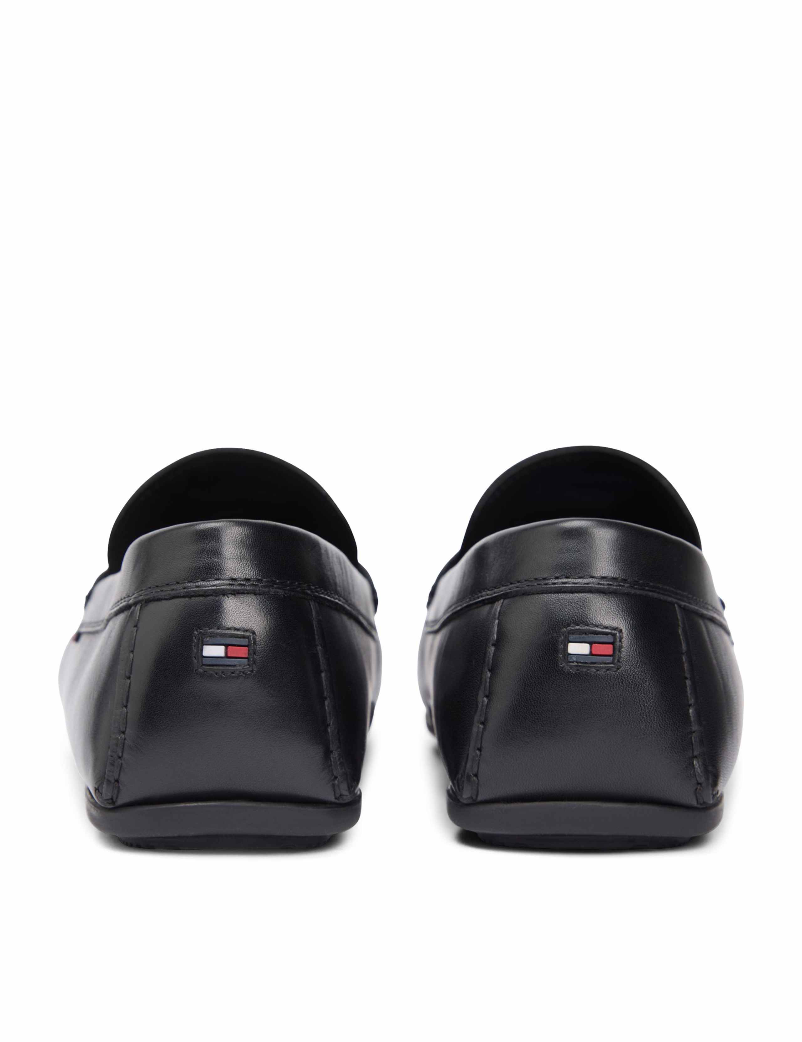 Hardware Hilfiger Leather Slip On Loafers 3 of 7