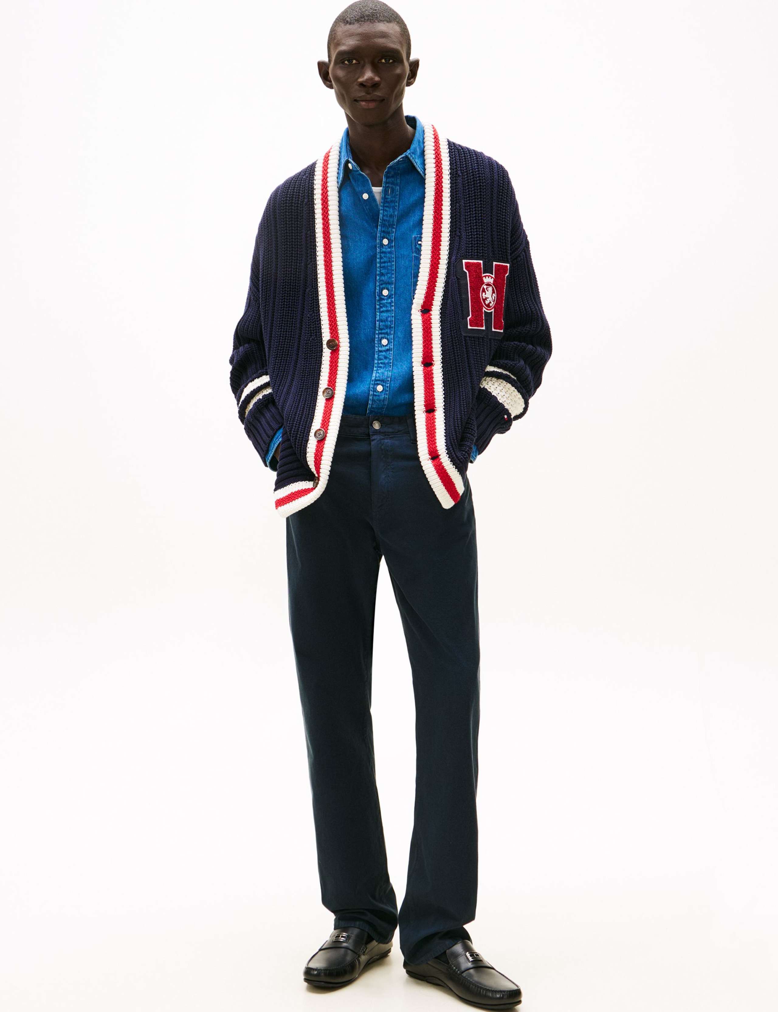 Hardware Hilfiger Leather Slip On Loafers 7 of 7