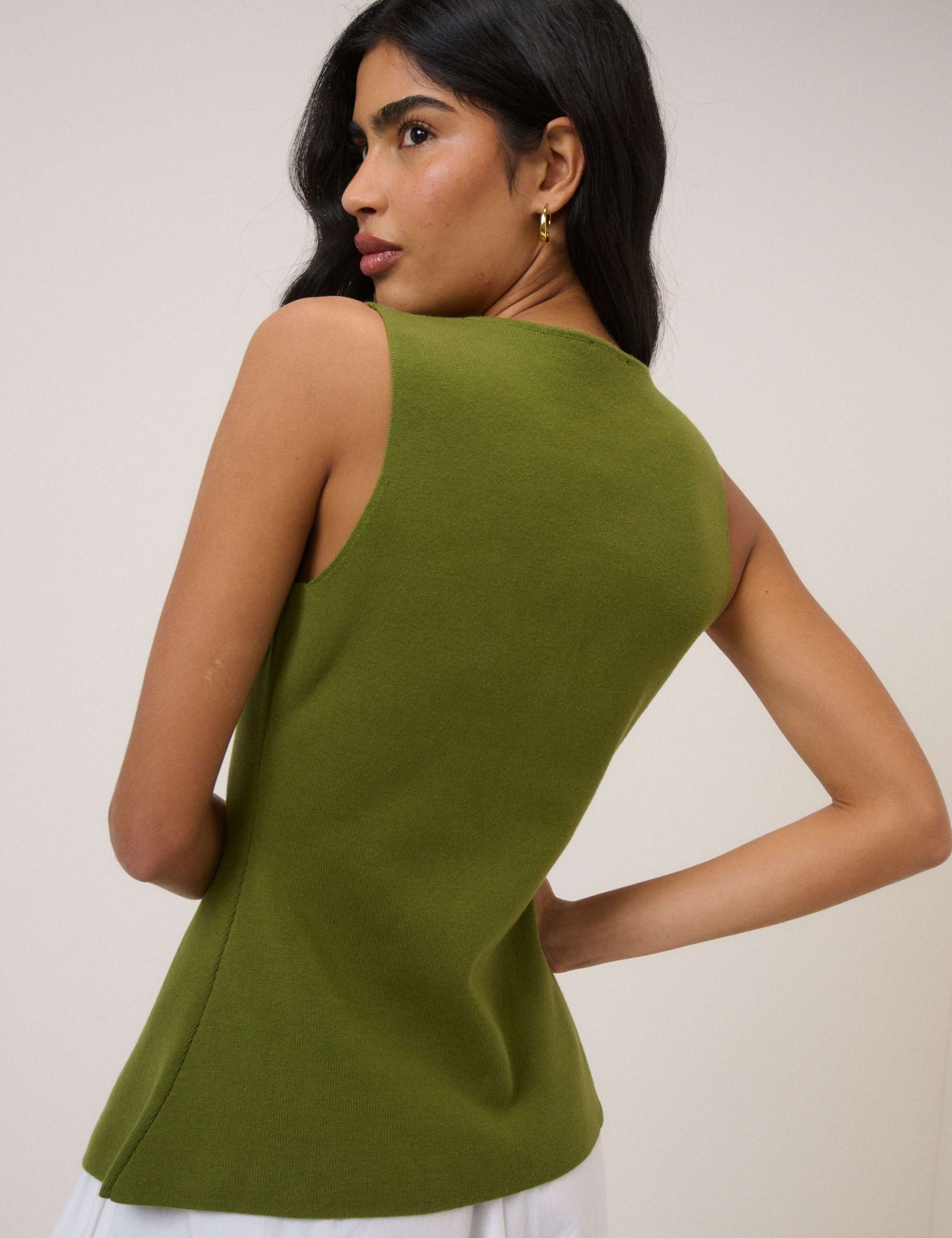 Cotton Rich Knitted Waistcoat 5 of 5