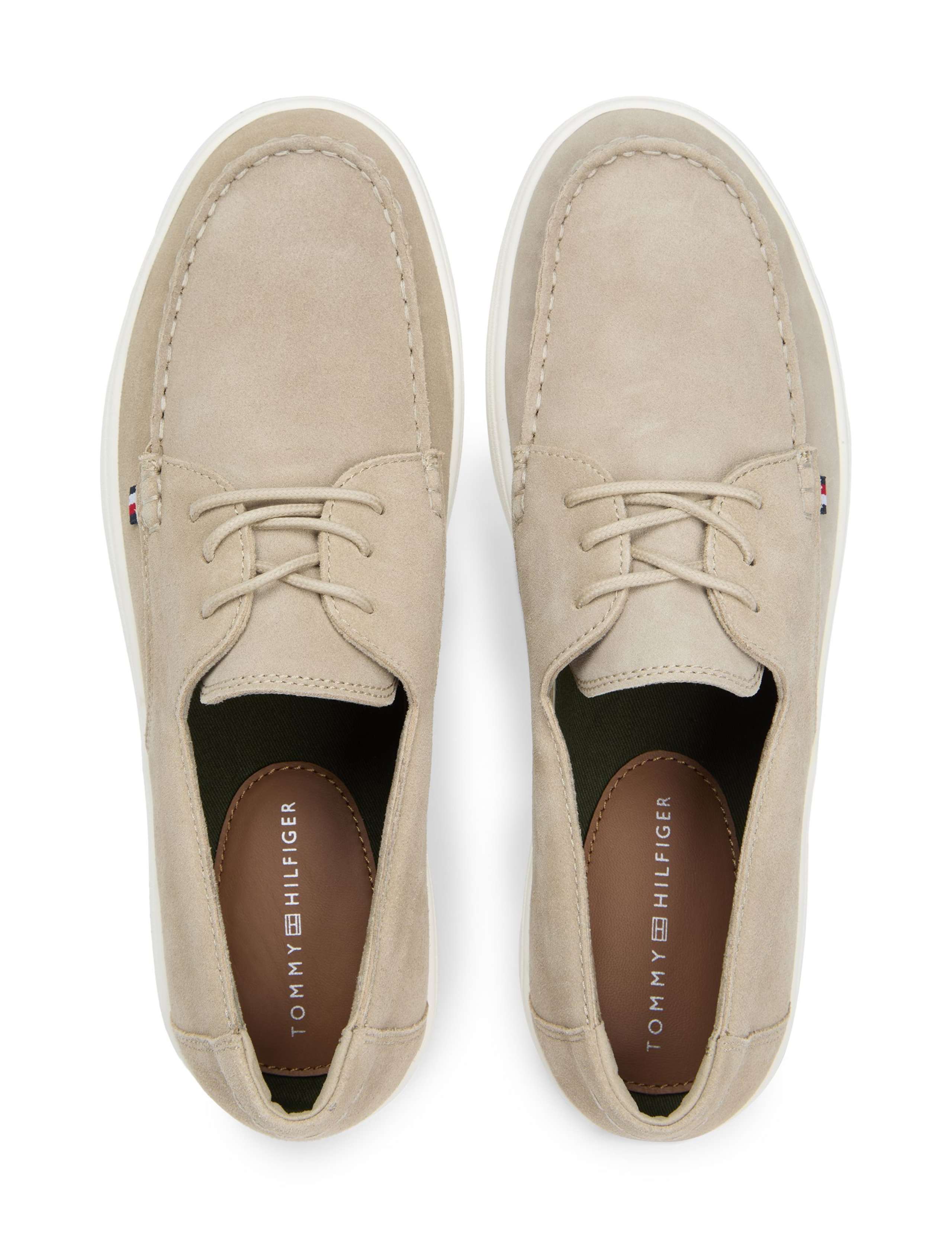 Suede Casual Stitch Toe Hybrid Boat Shoes 3 of 7