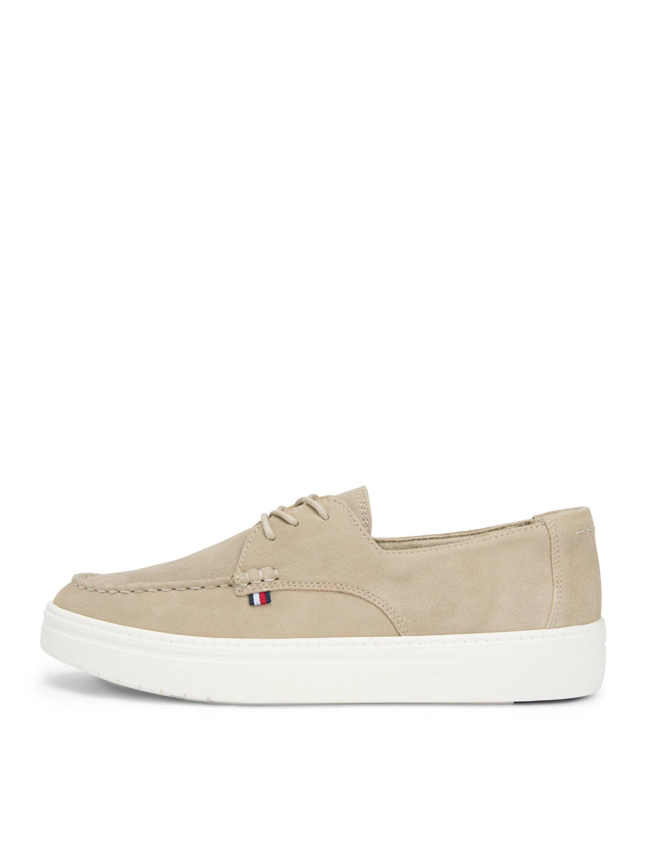 Suede Casual Stitch Toe Hybrid Boat Shoes 4 of 7