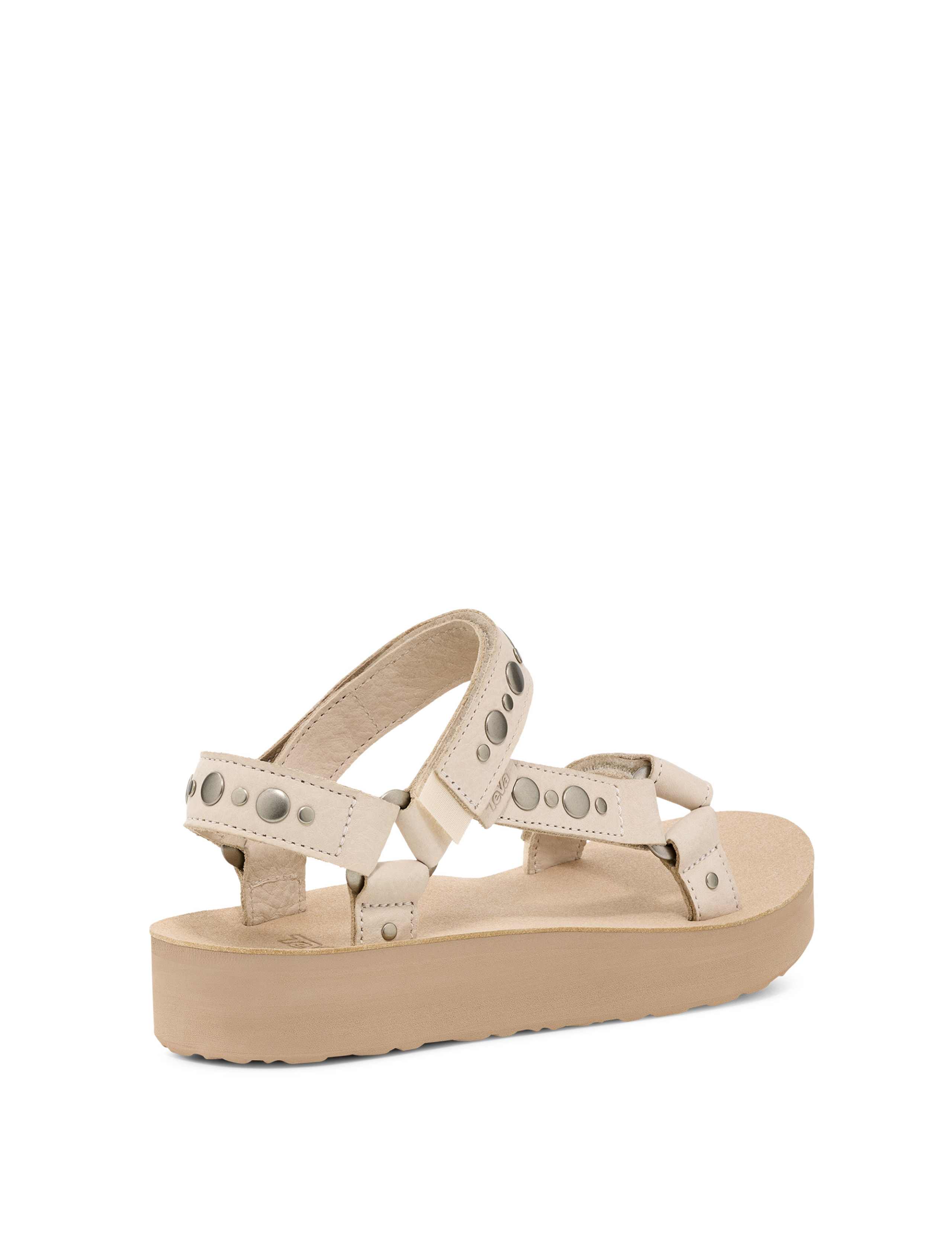 Leather Studded Ankle Strap Sandals 2 of 6