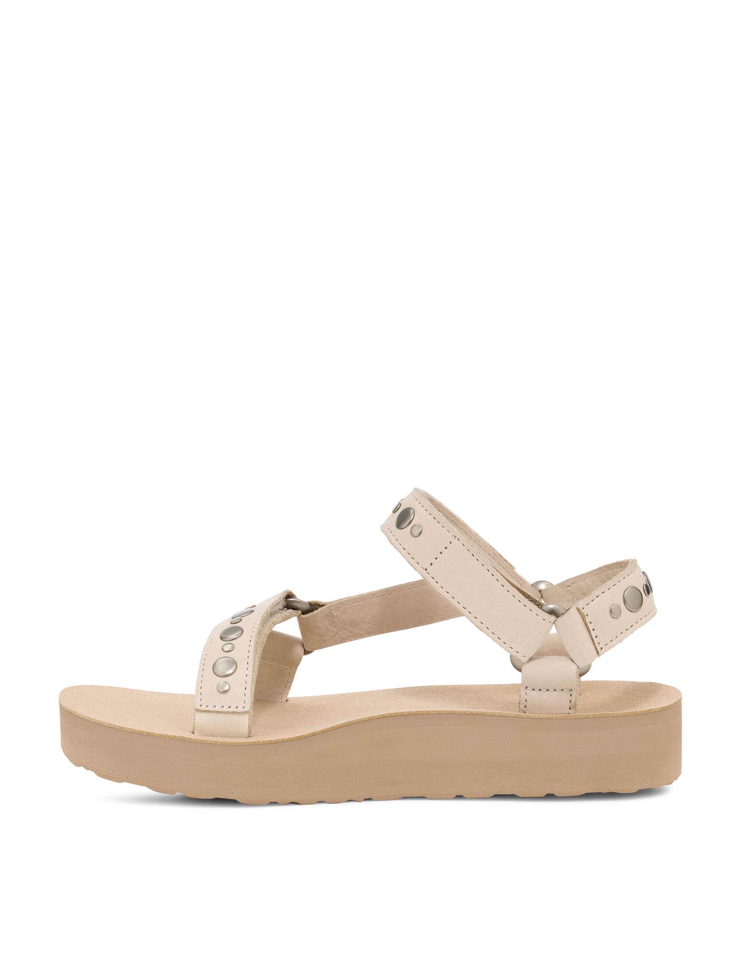 Leather Studded Ankle Strap Sandals 3 of 6