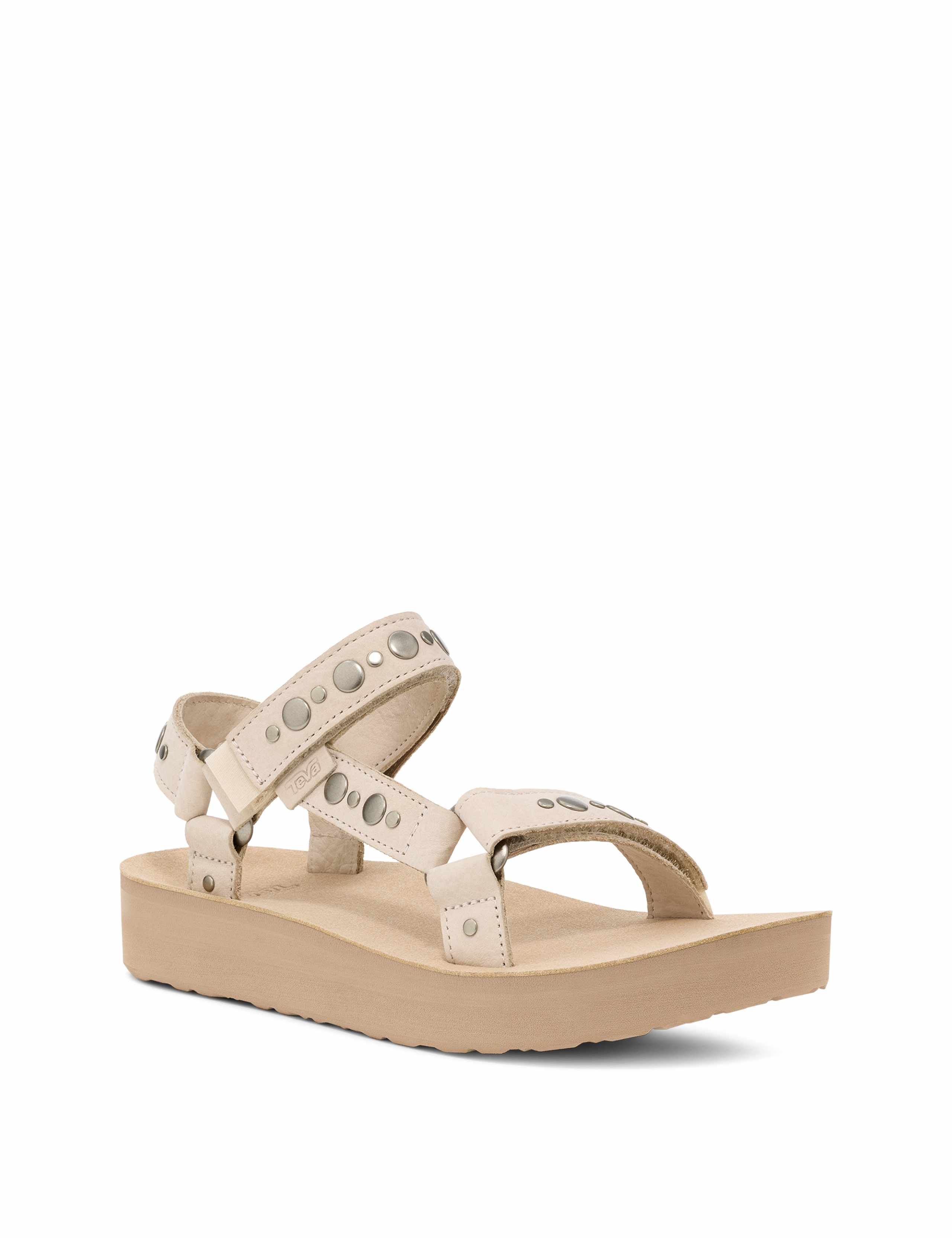 Leather Studded Ankle Strap Sandals 4 of 6
