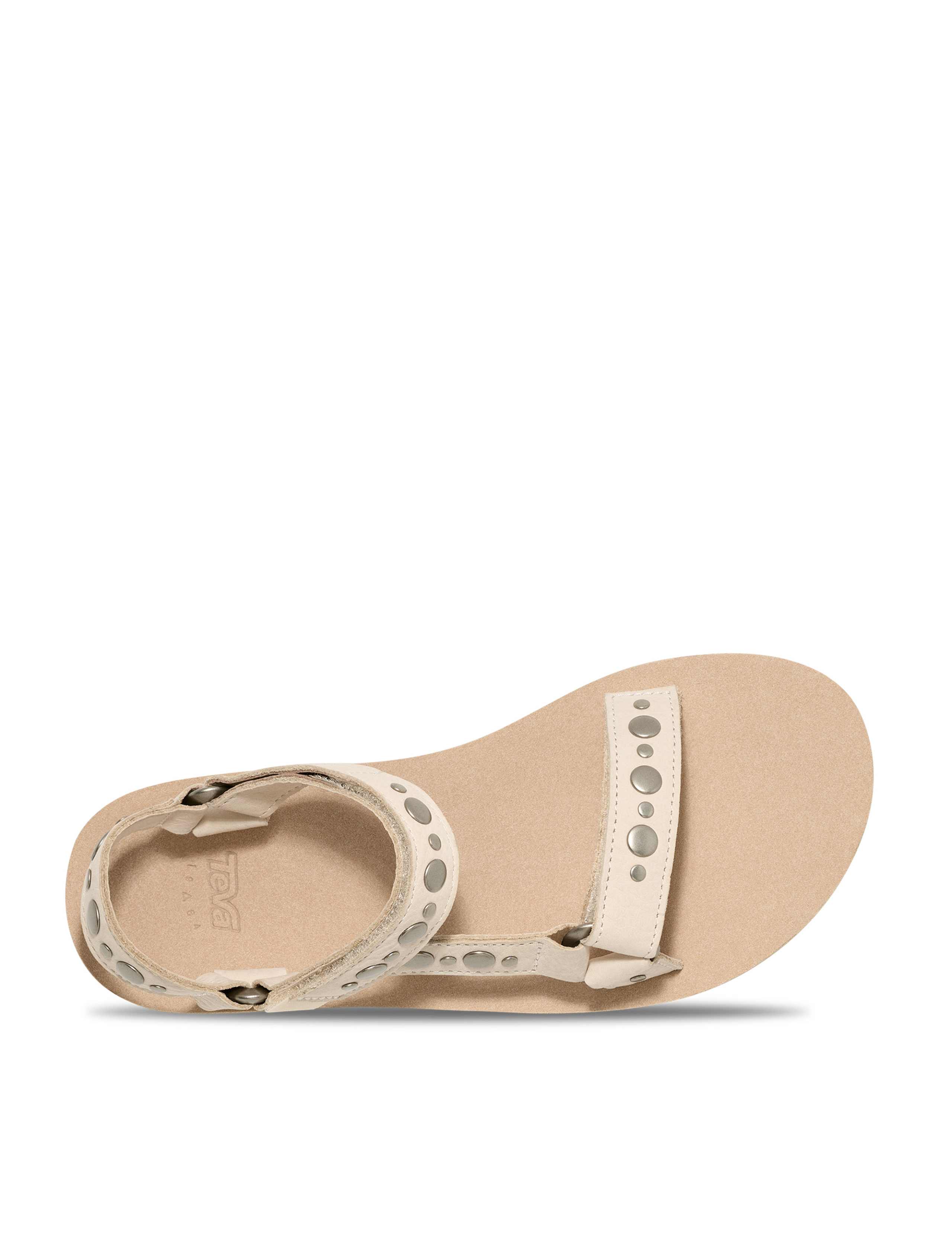 Leather Studded Ankle Strap Sandals 5 of 6