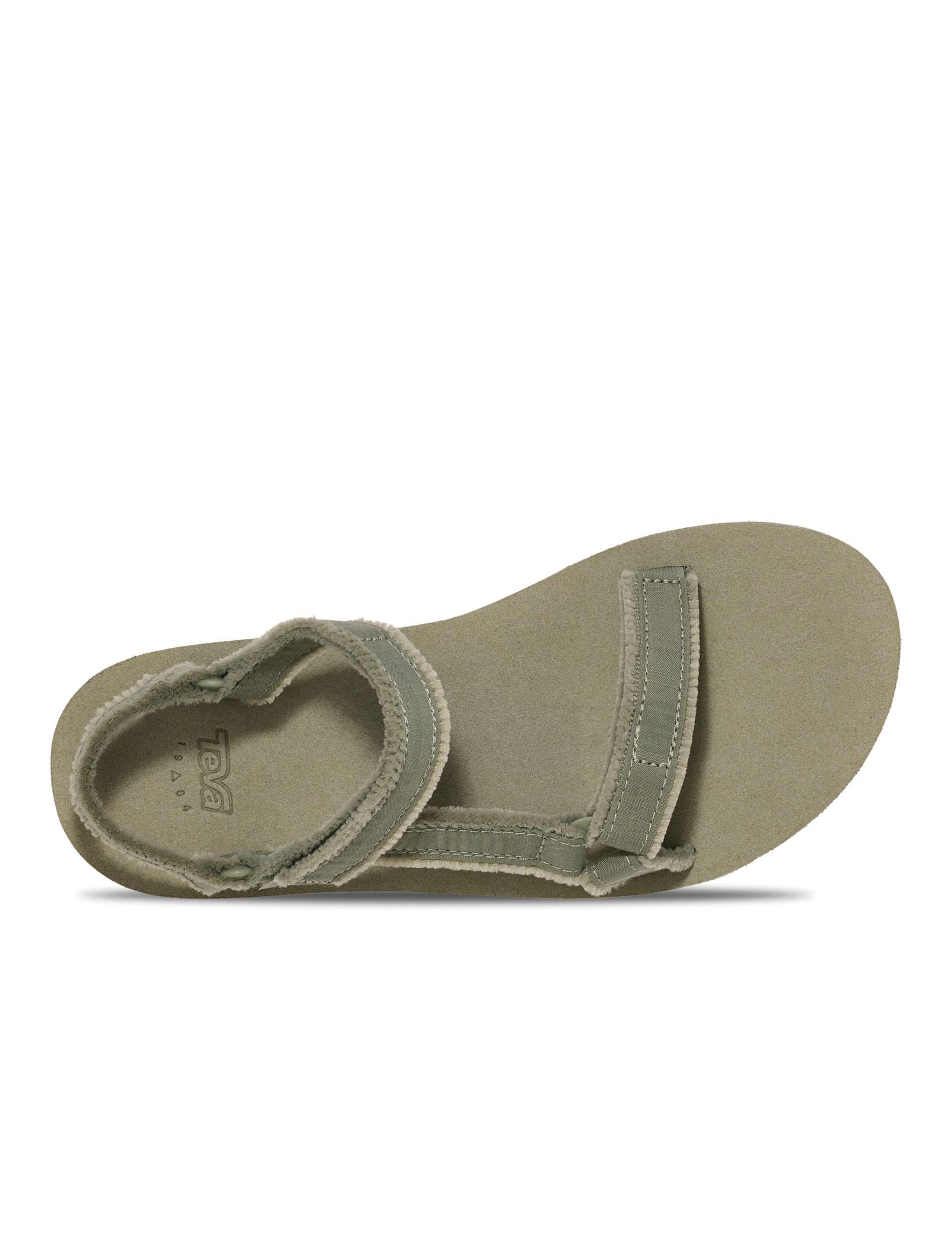 Canvas Ankle Strap Platform Sandals 5 of 6