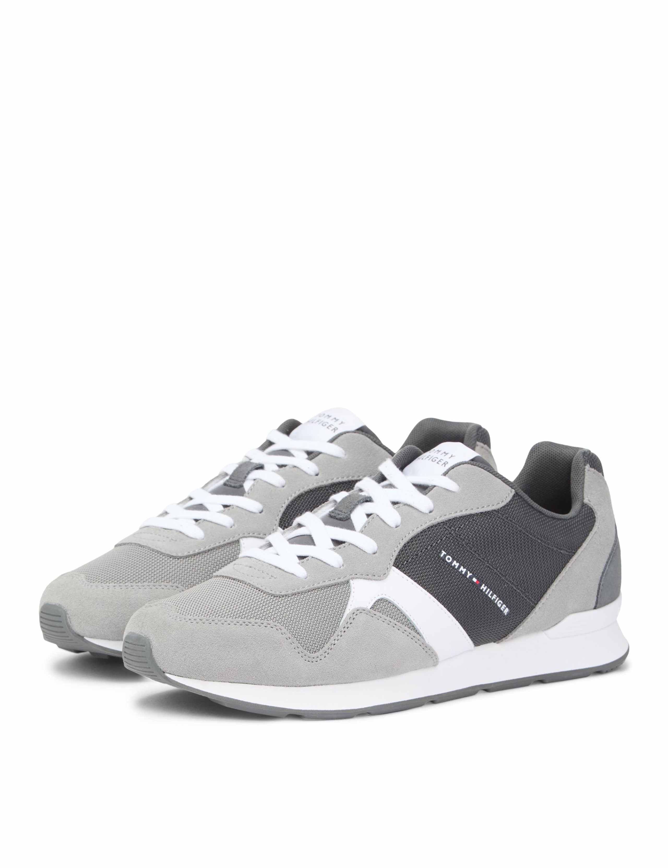 Icon Leather Lace up Trainers 7 of 7