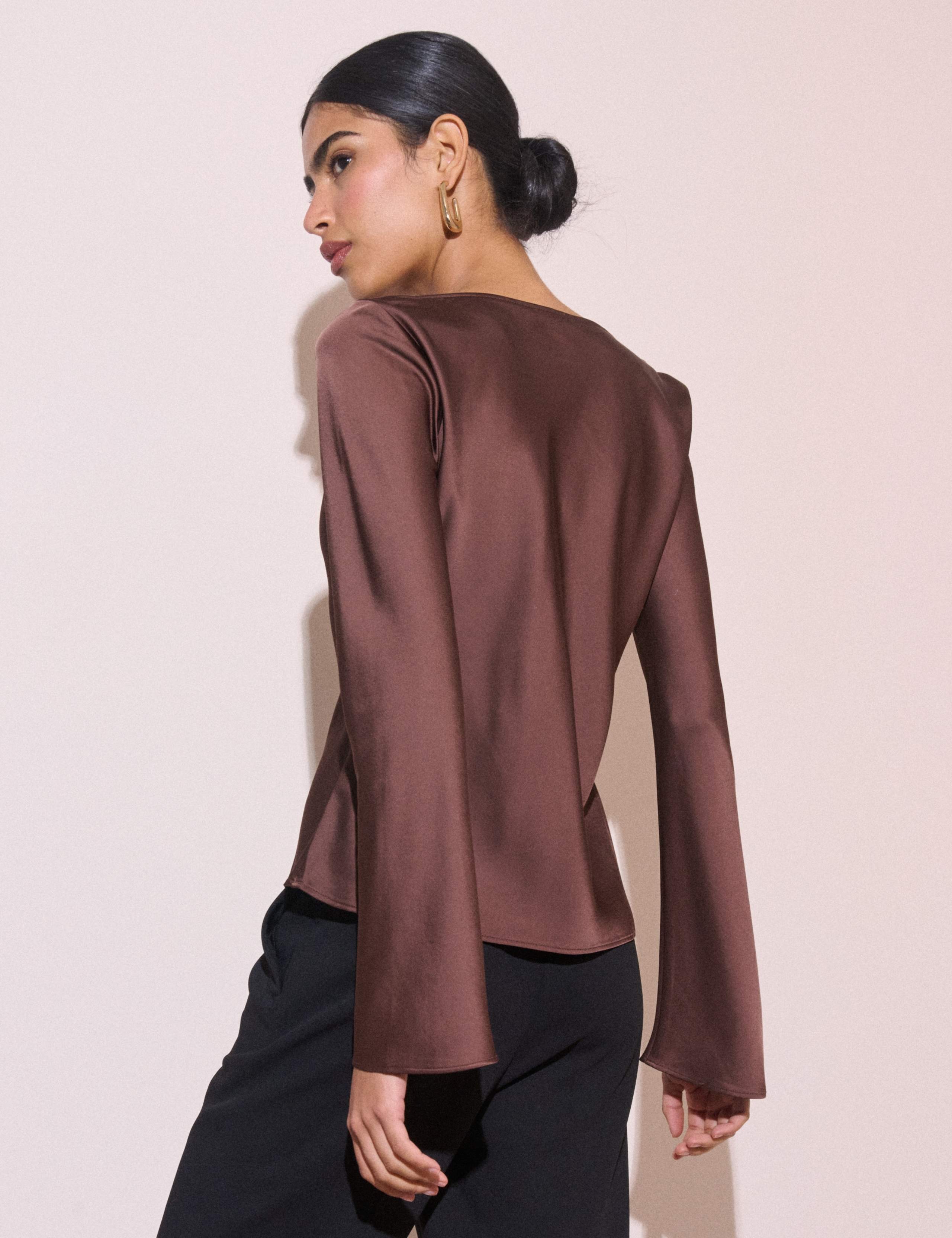 Cowl Neck Regular Fit Top 2 of 5