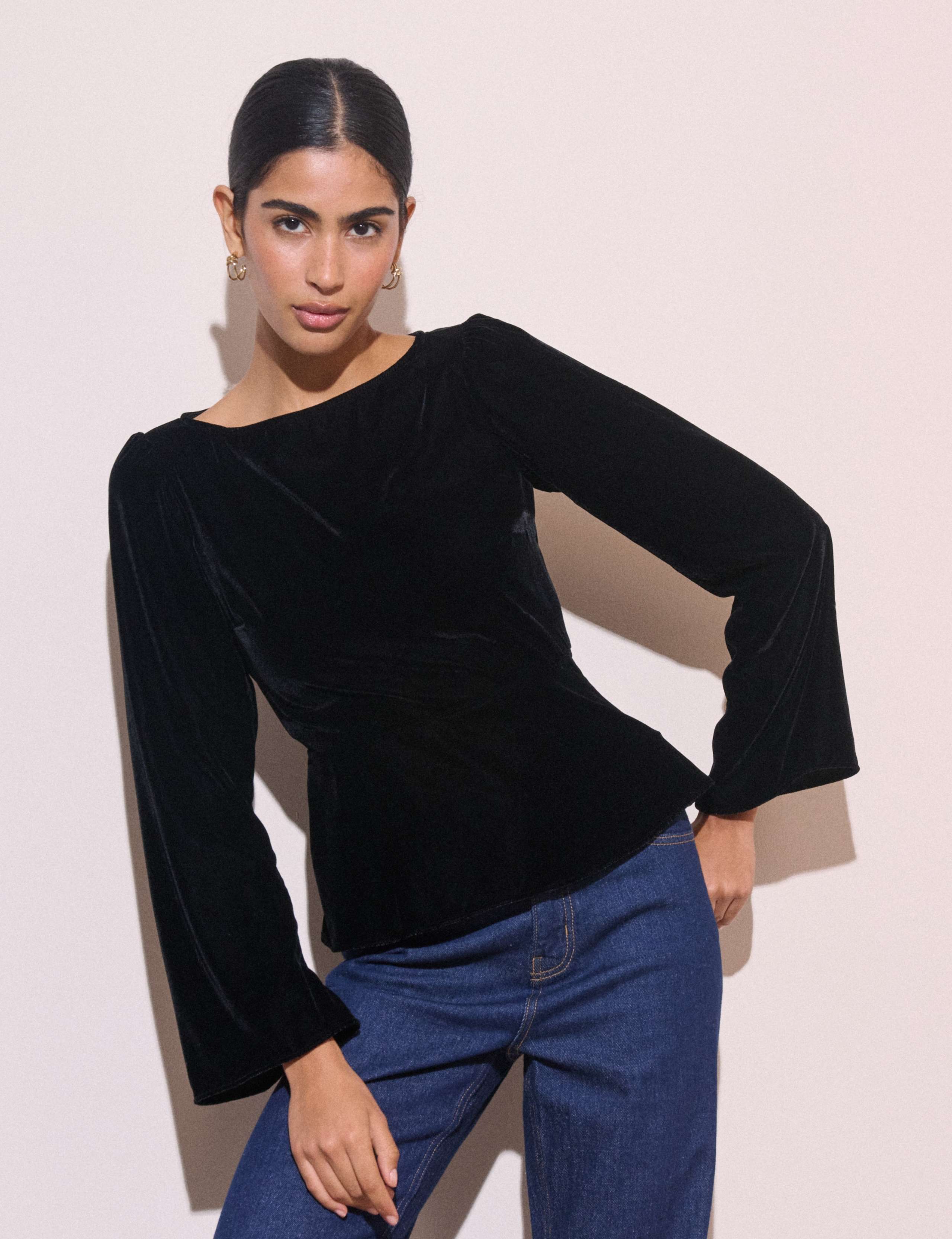 Slash Neck Regular Fit Top 1 of 5