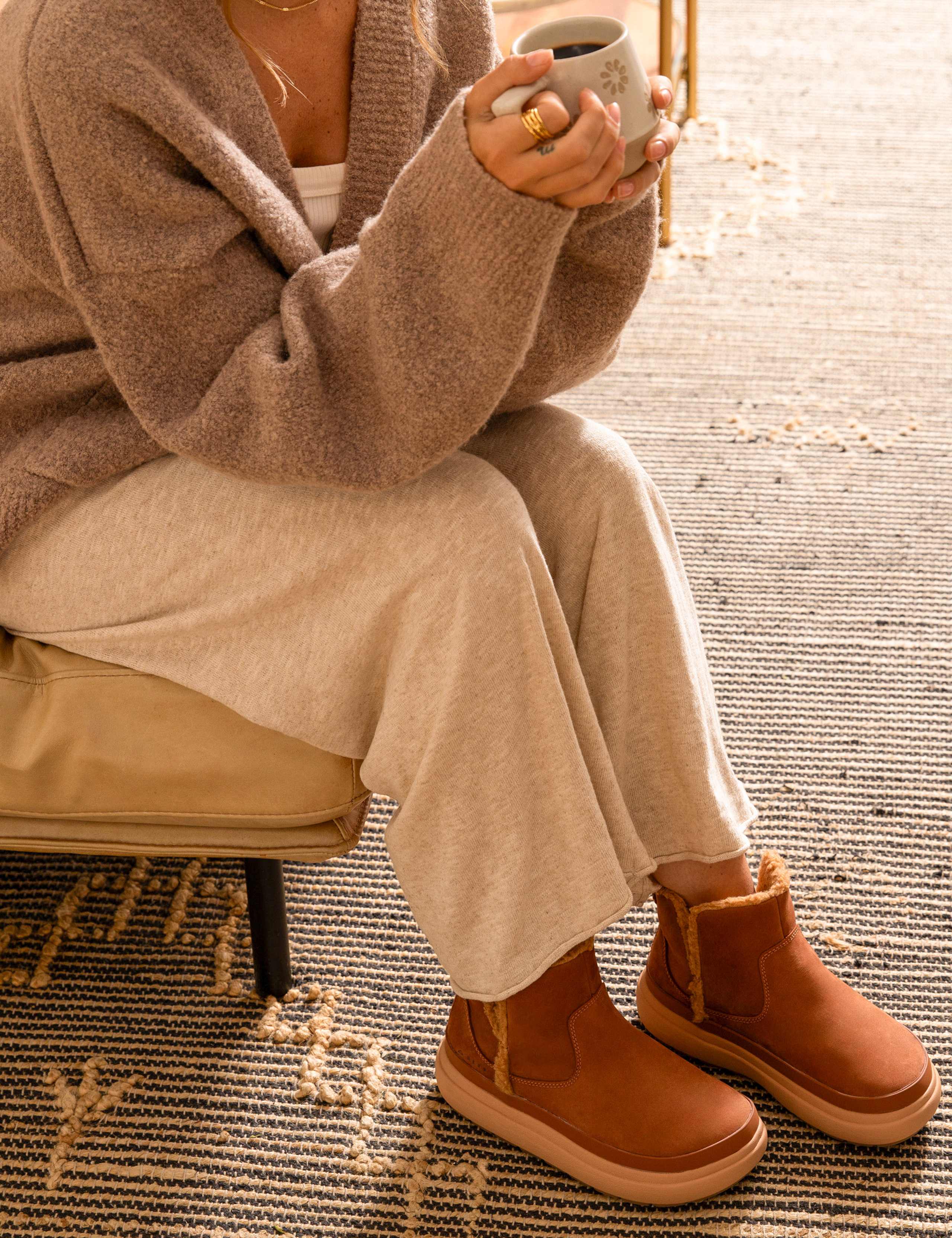 Leather Flatform Ankle Boots 12 of 14