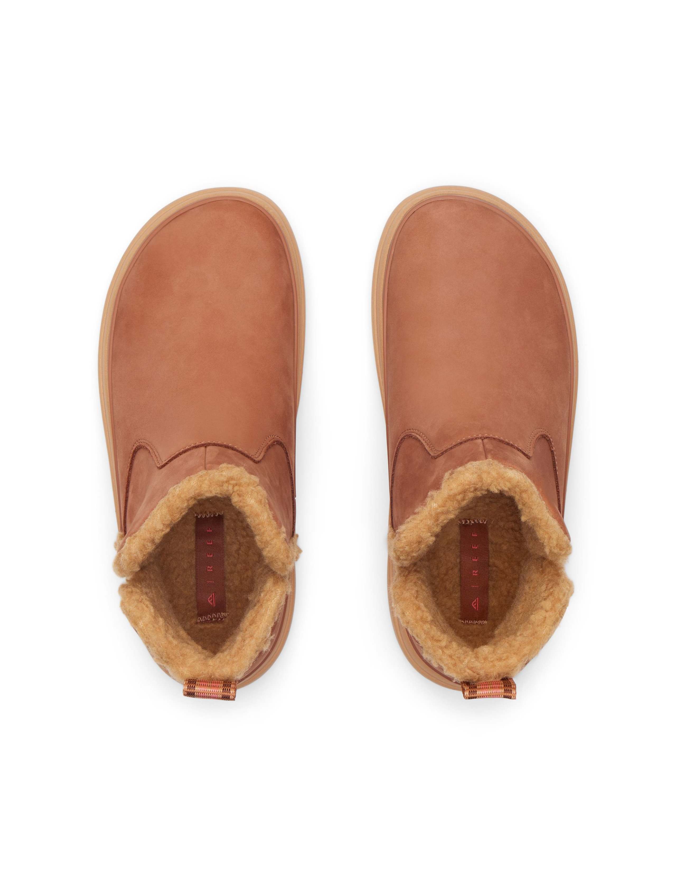 Leather Flatform Ankle Boots 3 of 7