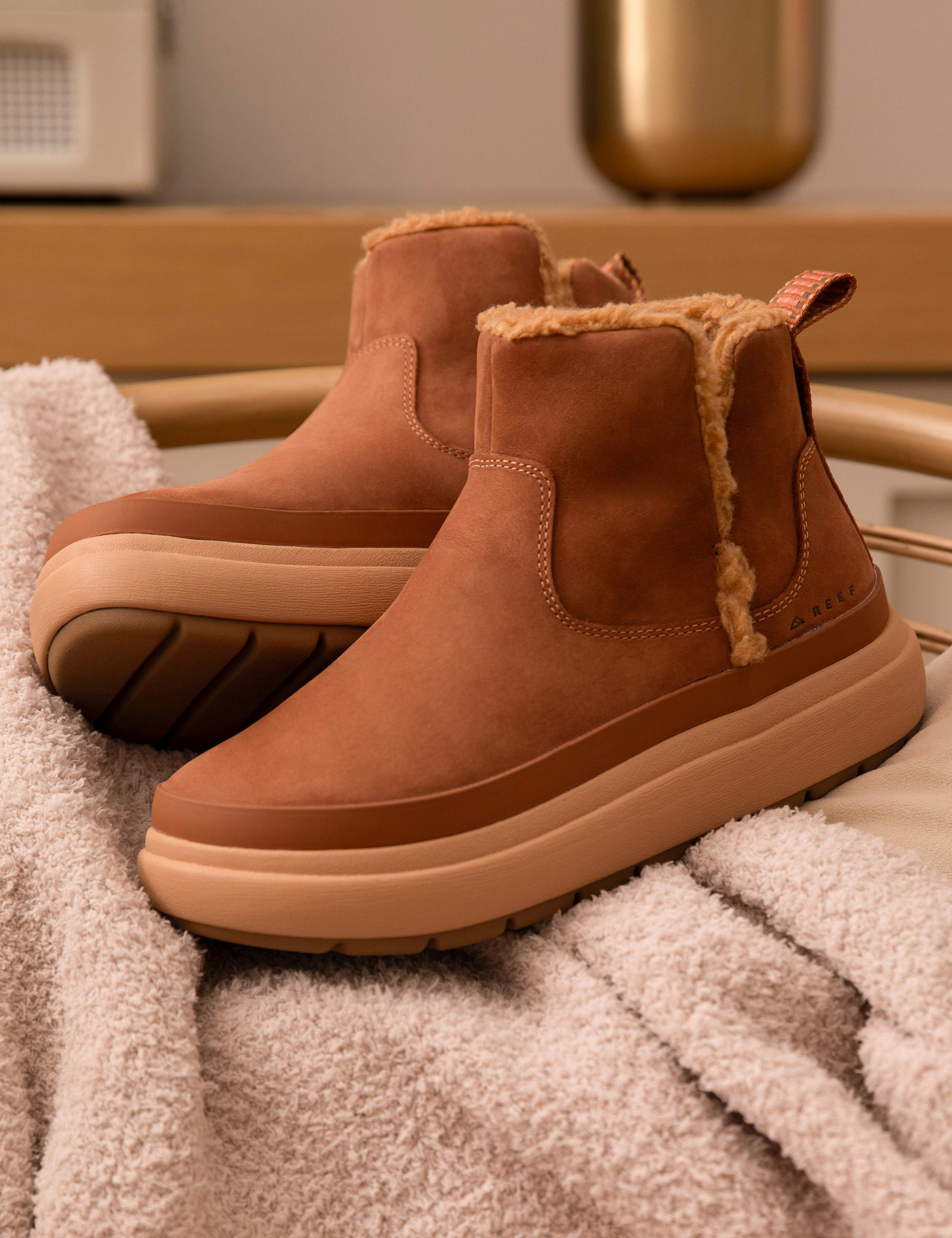 Leather Flatform Ankle Boots 9 of 14