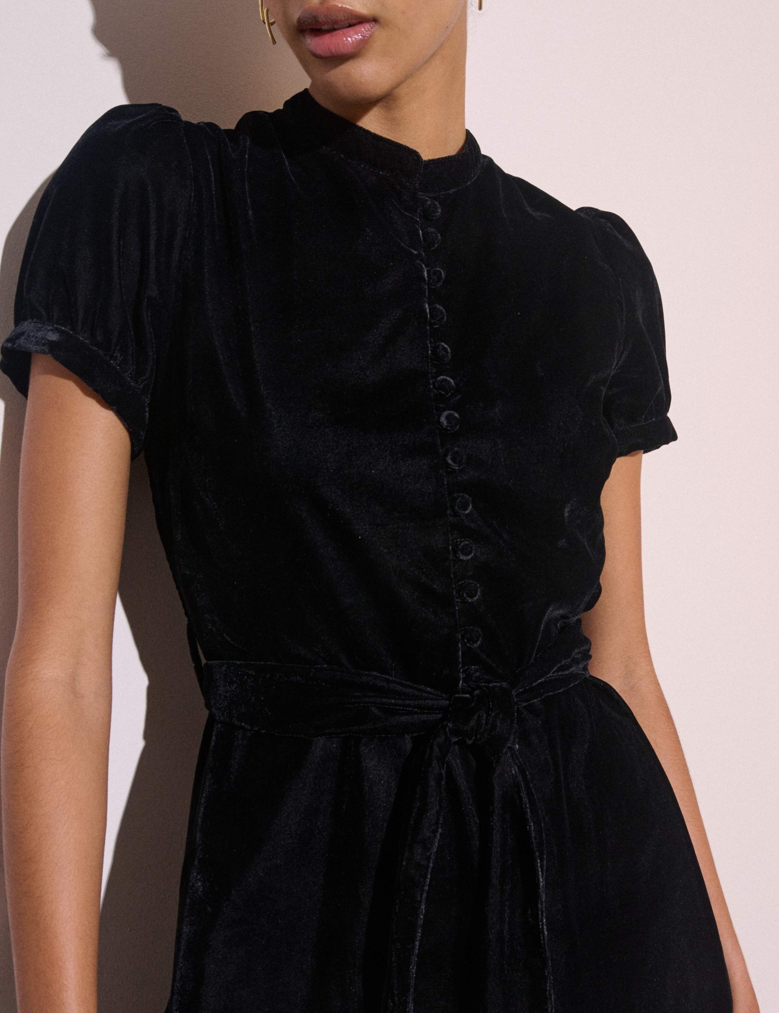 Ivanna V Neck Mini Skater Dress 5 of 5