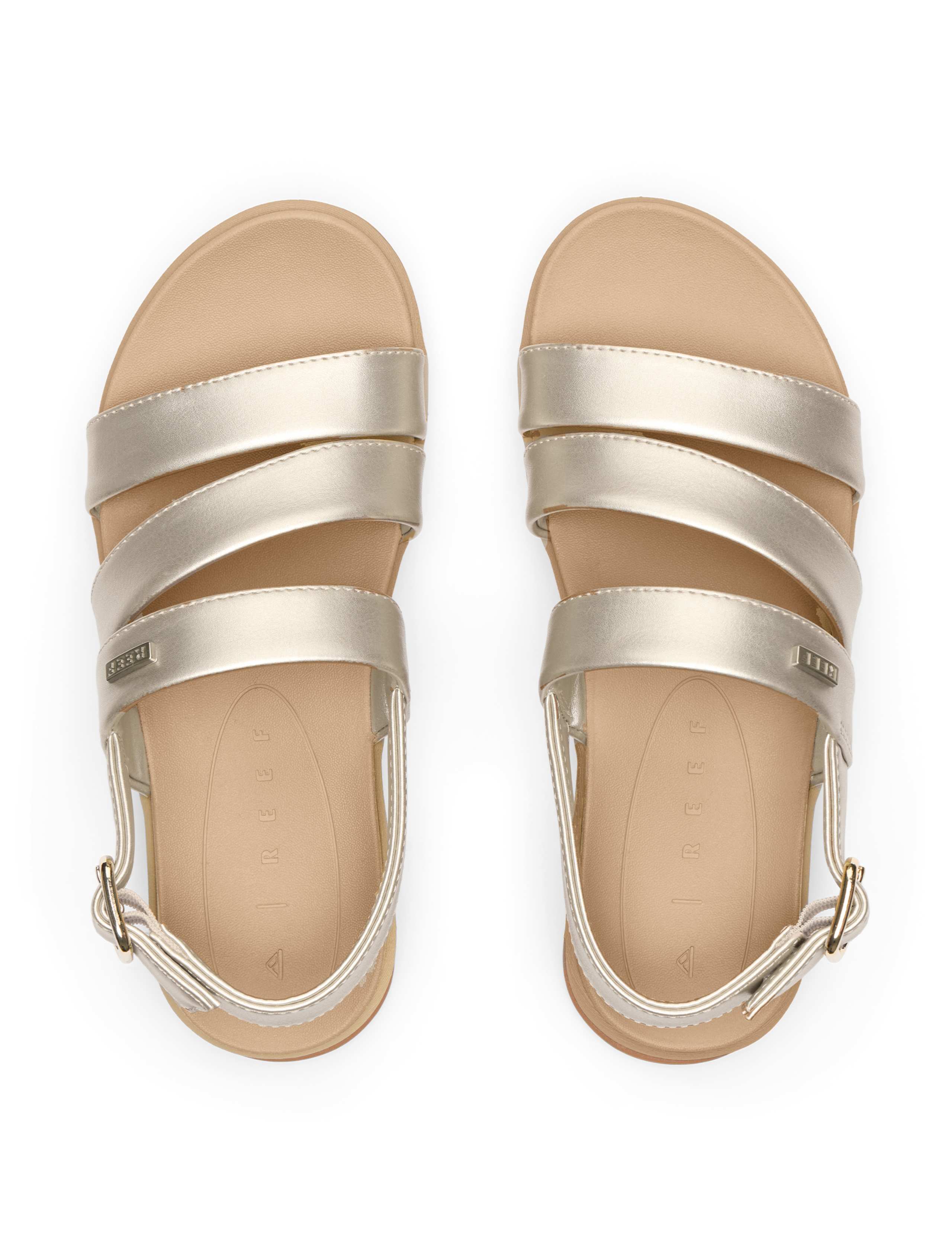 Aura Escape Metallic Flatform Sandals 3 of 6