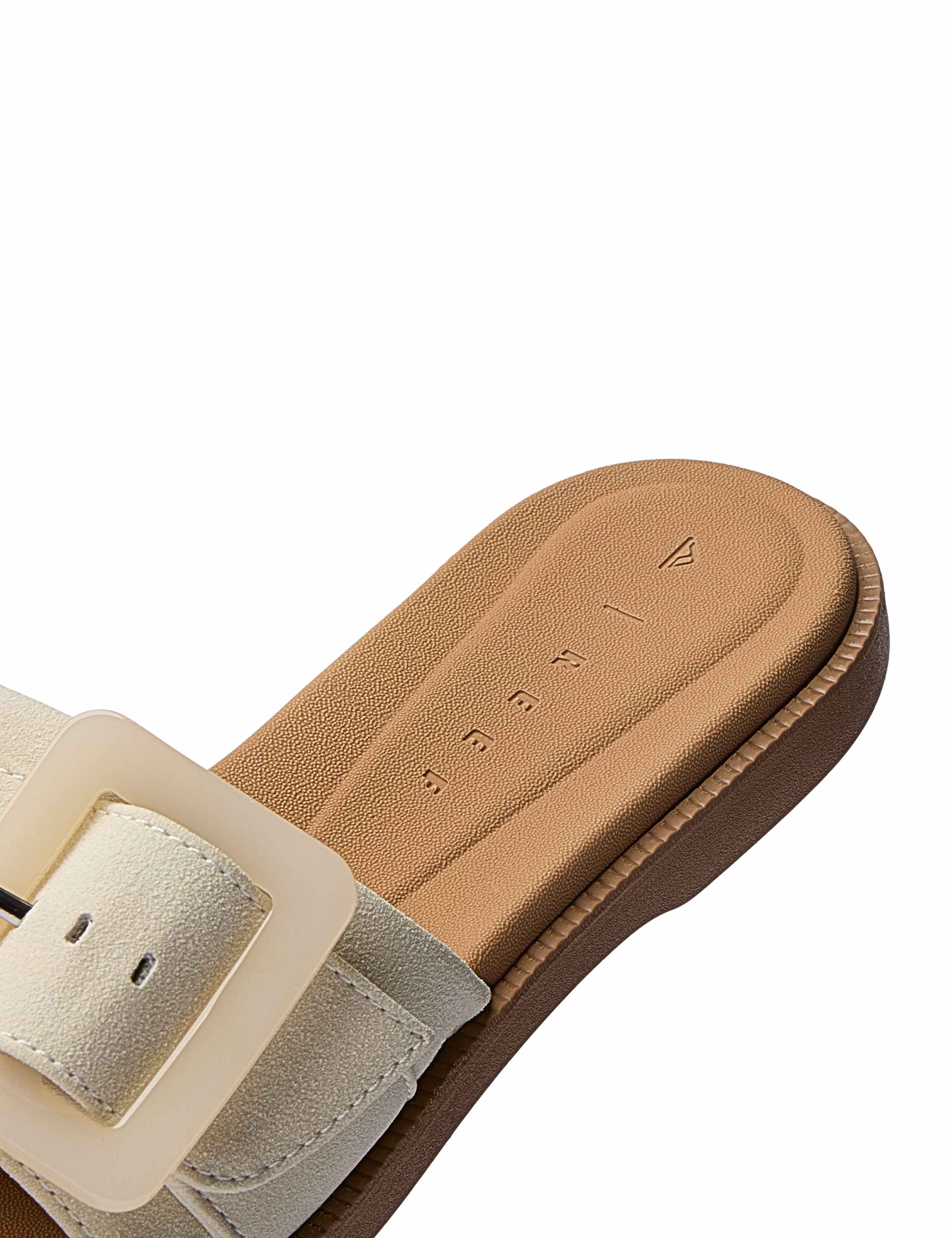 Sunny Emma Buckle Flat Sandals 3 of 6