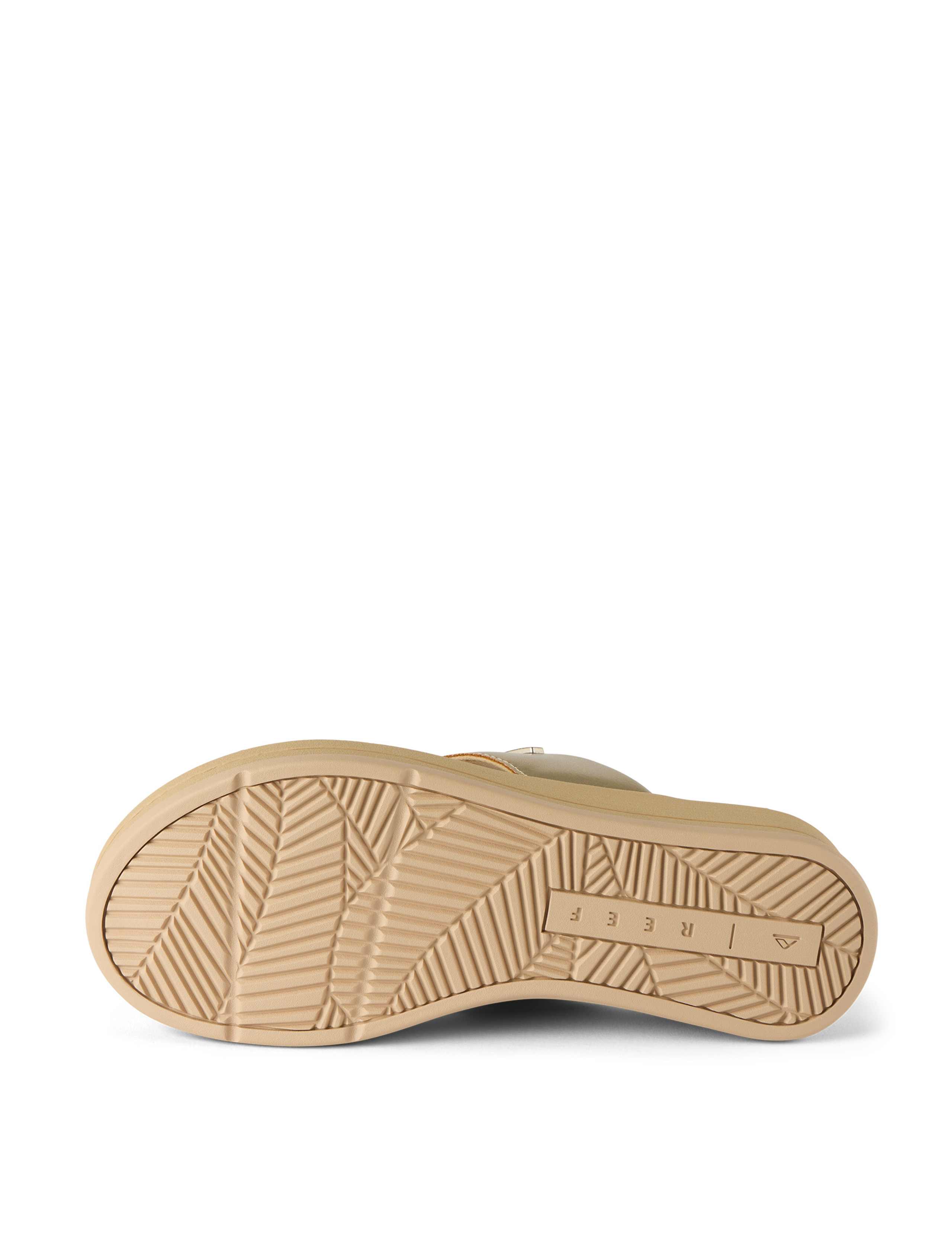 Aura Serenity Metallic Platform Flip Flops 6 of 6