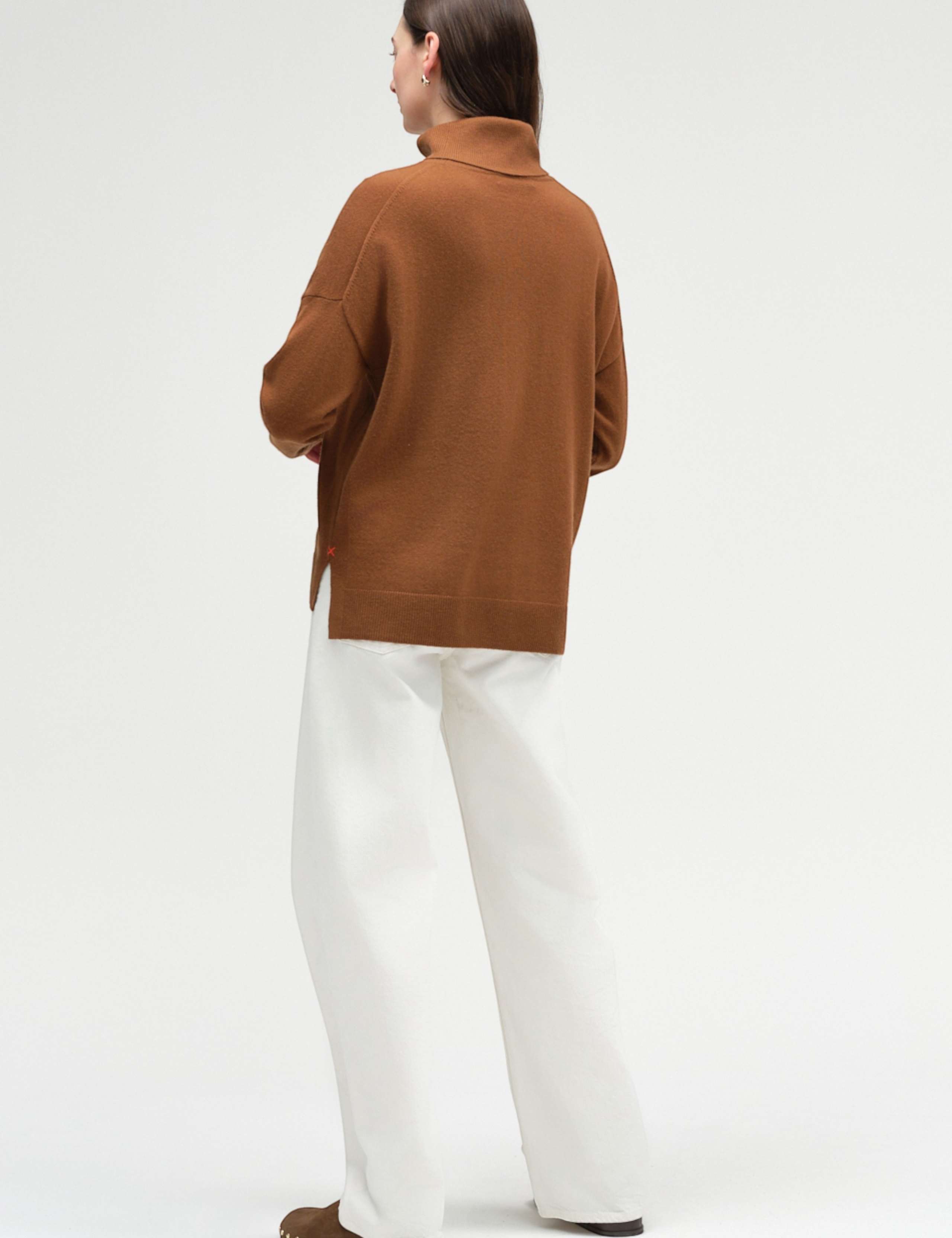 Wool Rich Roll Neck Jumper with Cashmere 3 of 4