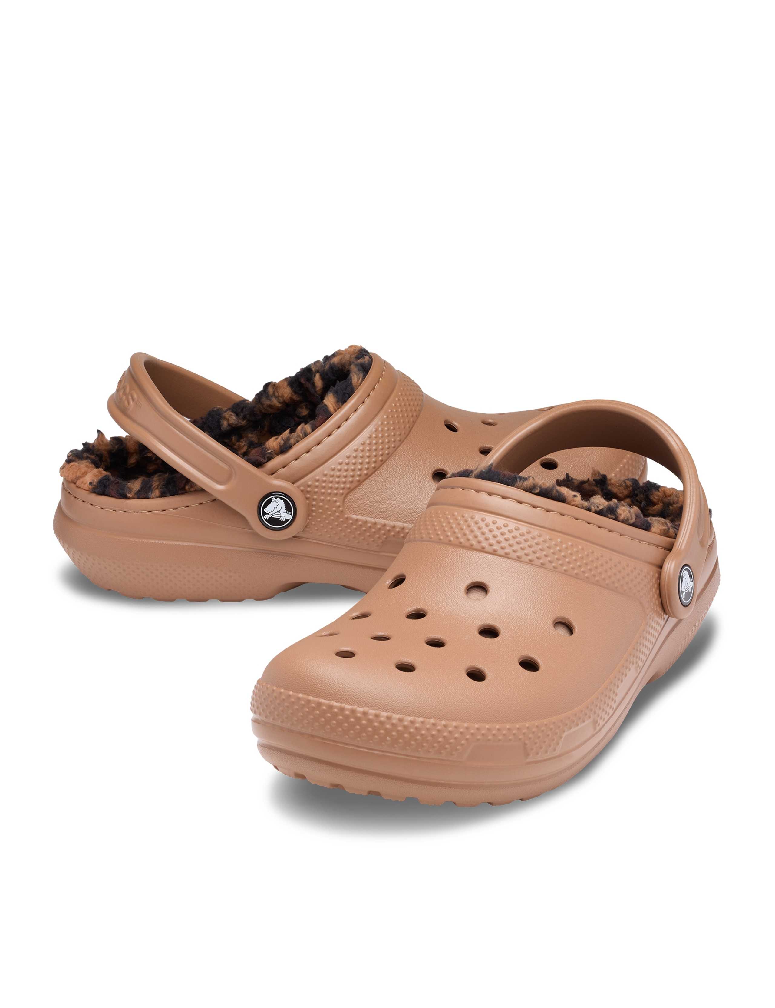 Regular Fit Lined Slip On Clog Shoes 2 of 7
