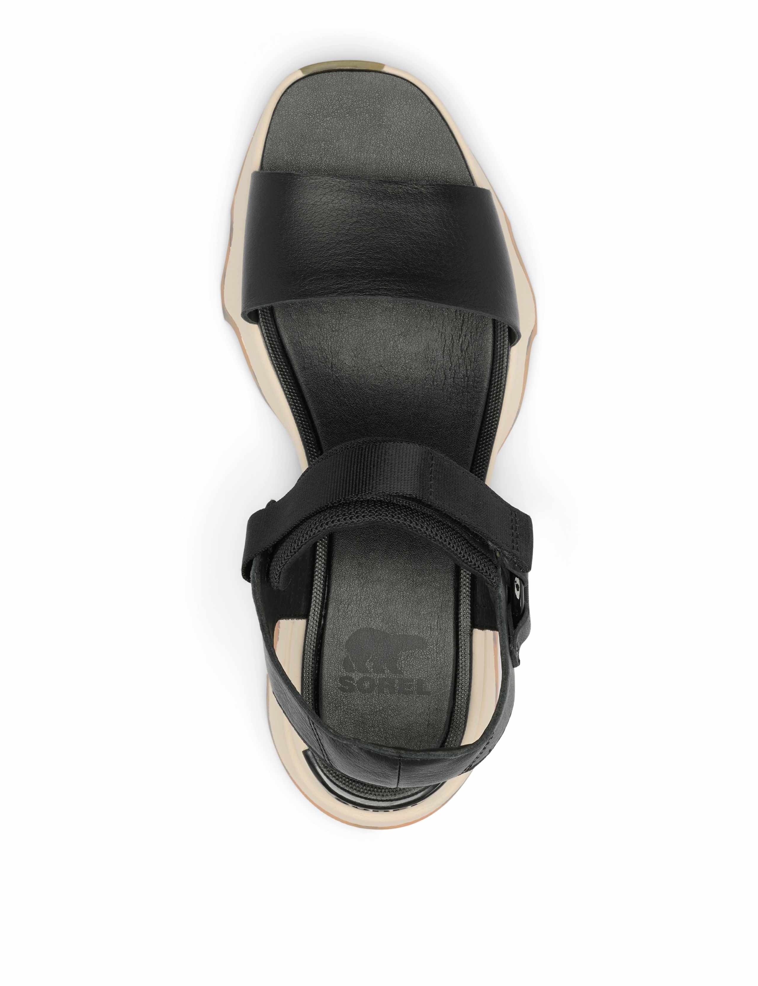 Kinetic Impact Leather Ankle Strap Wedge Sandals 6 of 9