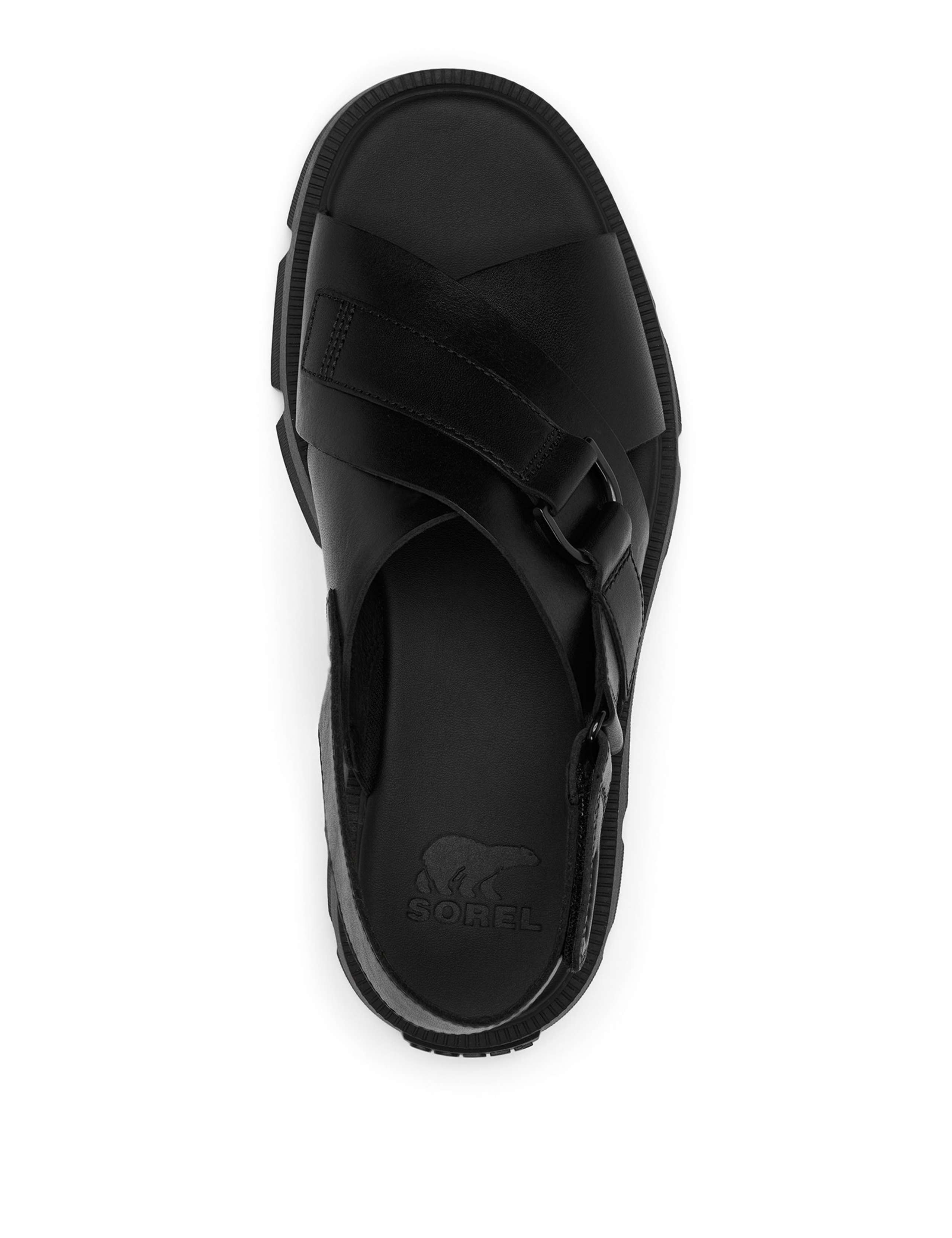Rein Leather Crossover Chunky Flat Sandals 4 of 8