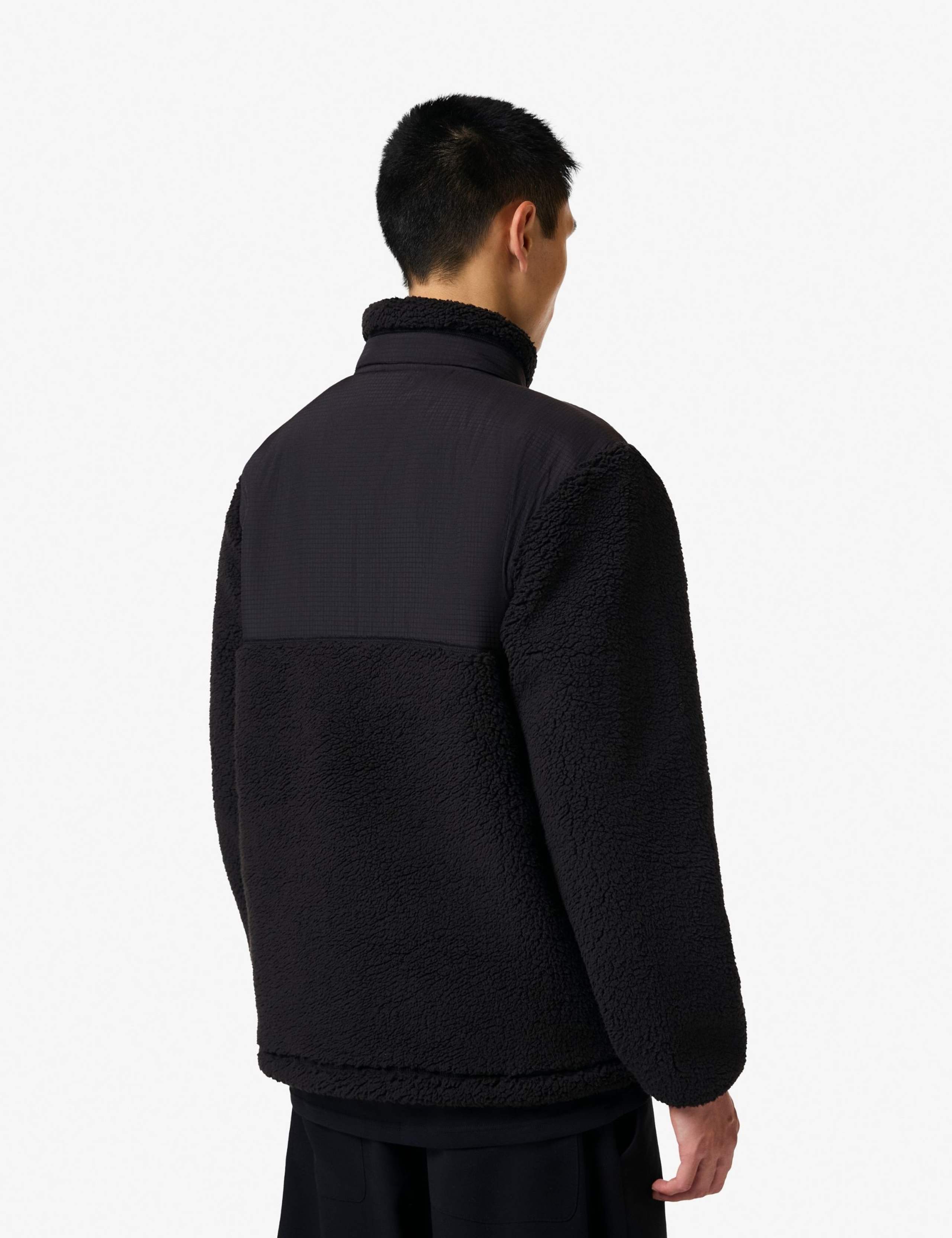 Quarter Zip Borg Fleece Sweatshirt 3 of 4
