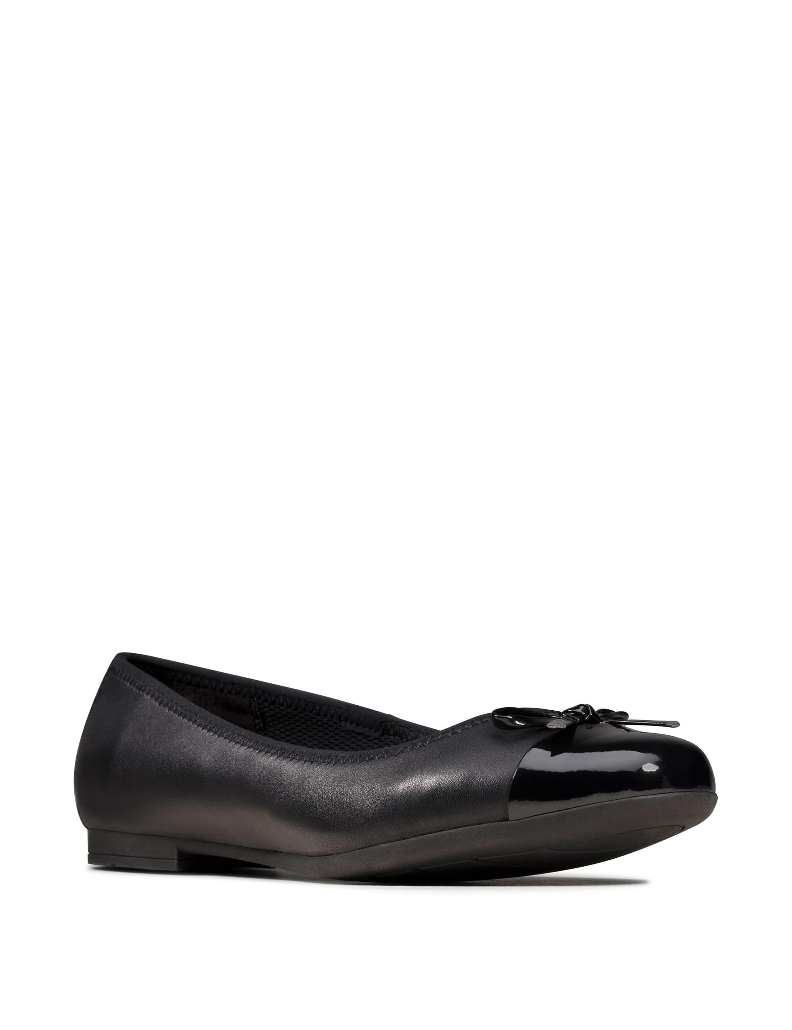 Kids' Patent Toe Ballet Pumps (3 Large - 4½ Large) 4 of 7