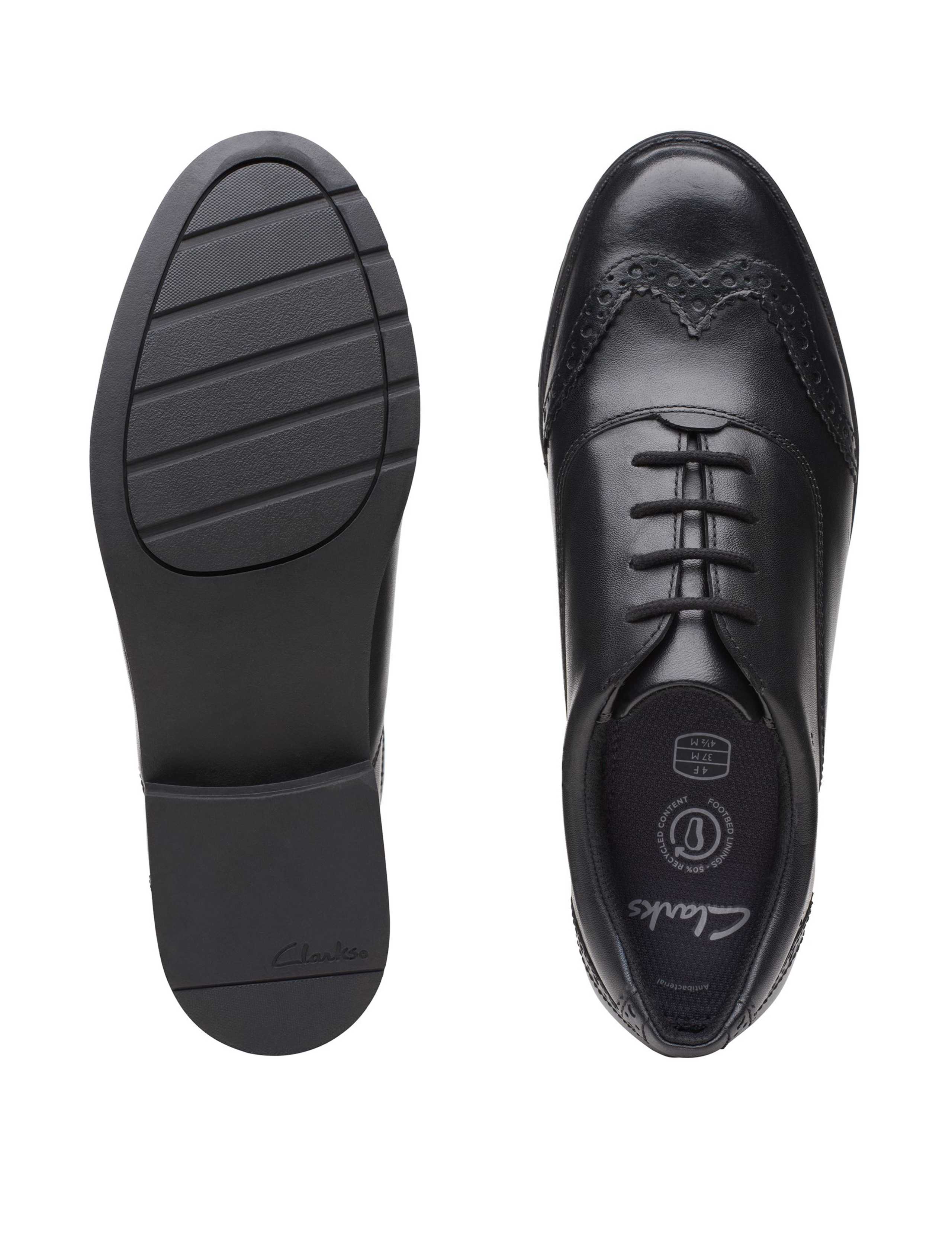 Kids' Leather School Shoes (3 Large - 7 Large) 3 of 7