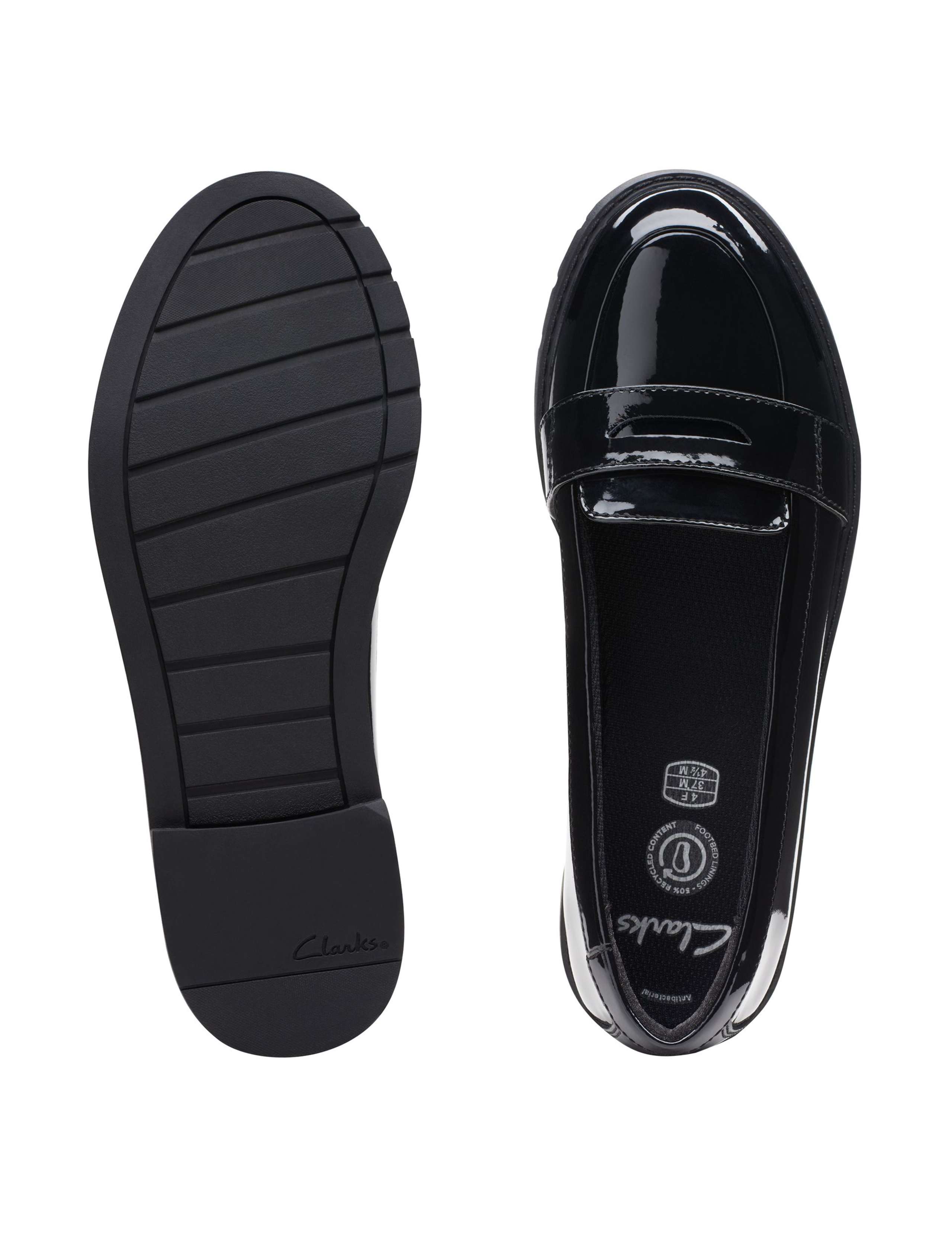 Kids' Patent Slip On Loafers (3 Large - 8 Large) 4 of 8