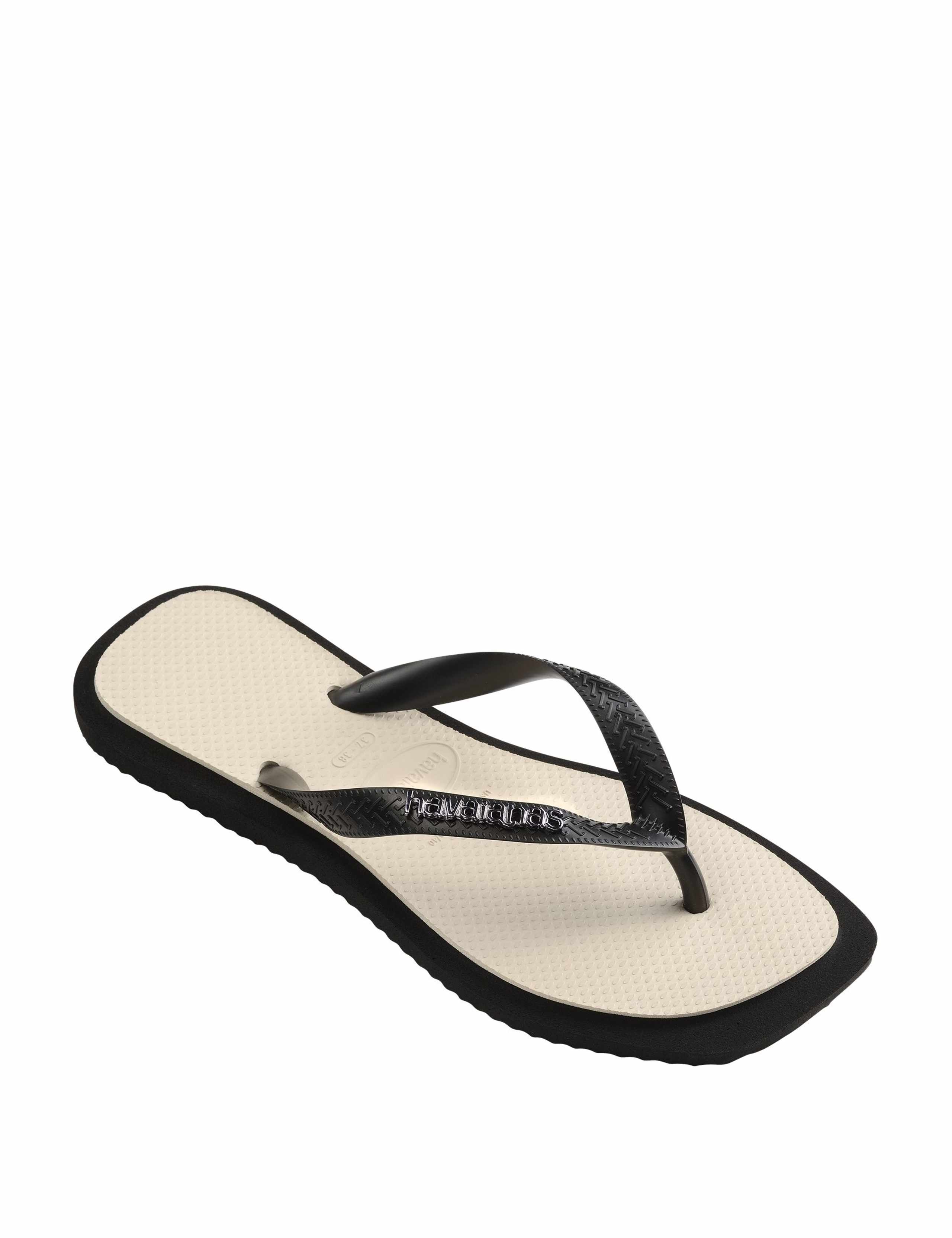 Top Square Fusion Flip Flops 4 of 8