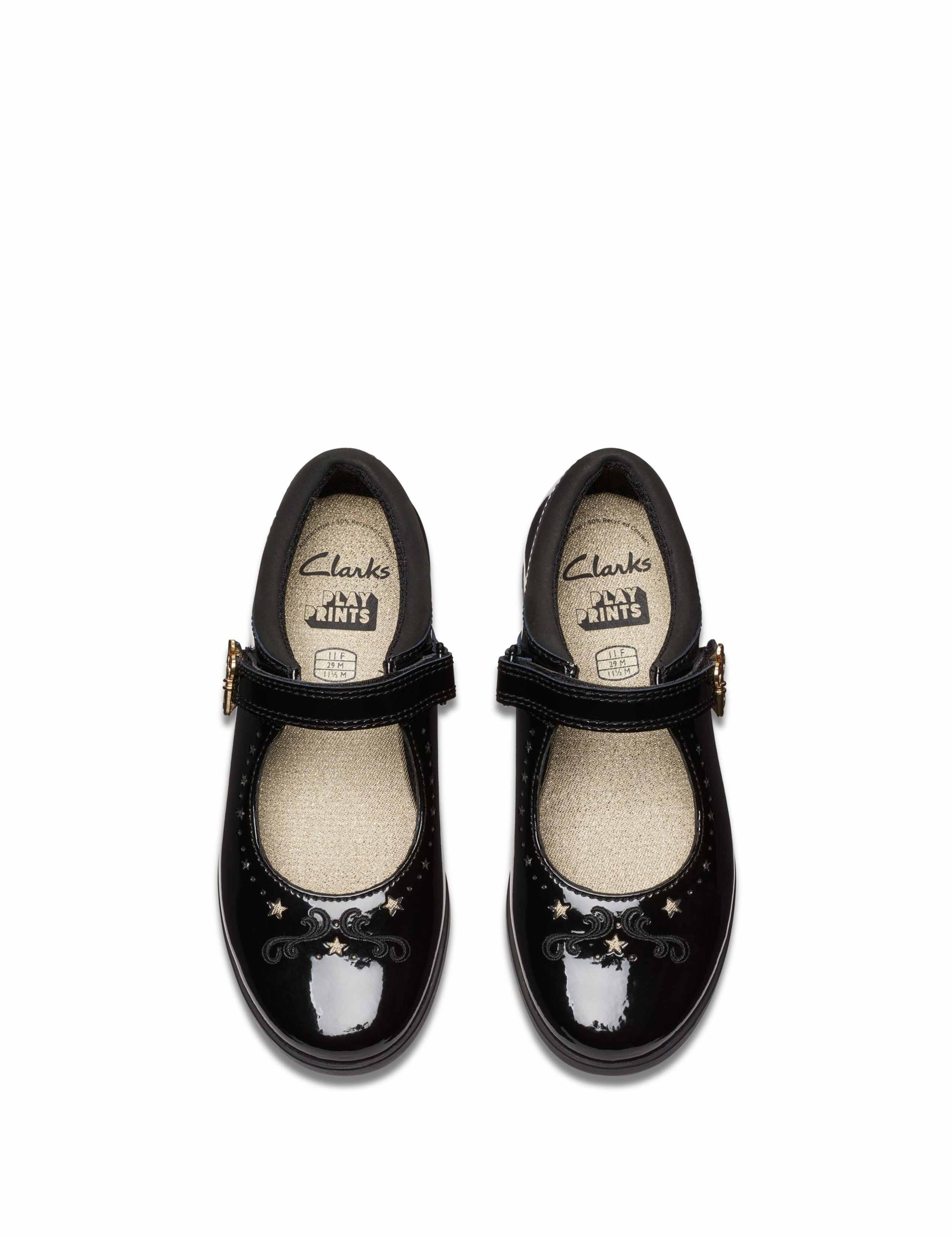 Kids' Patent Lock And Magic Key Mary Jane Shoes (8 Small - 3½ Large) 6 of 9