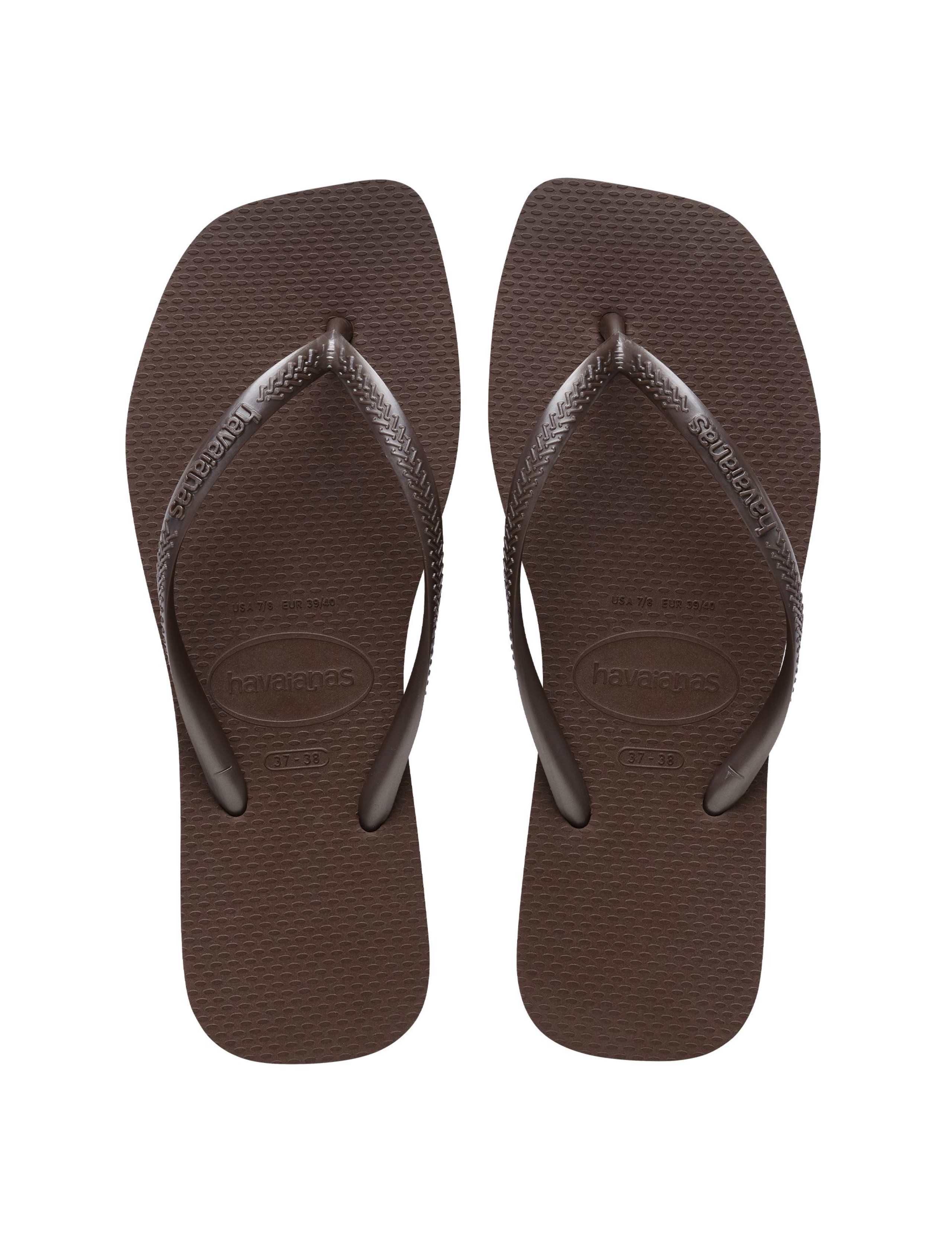 Slim Square Flip Flops 1 of 7
