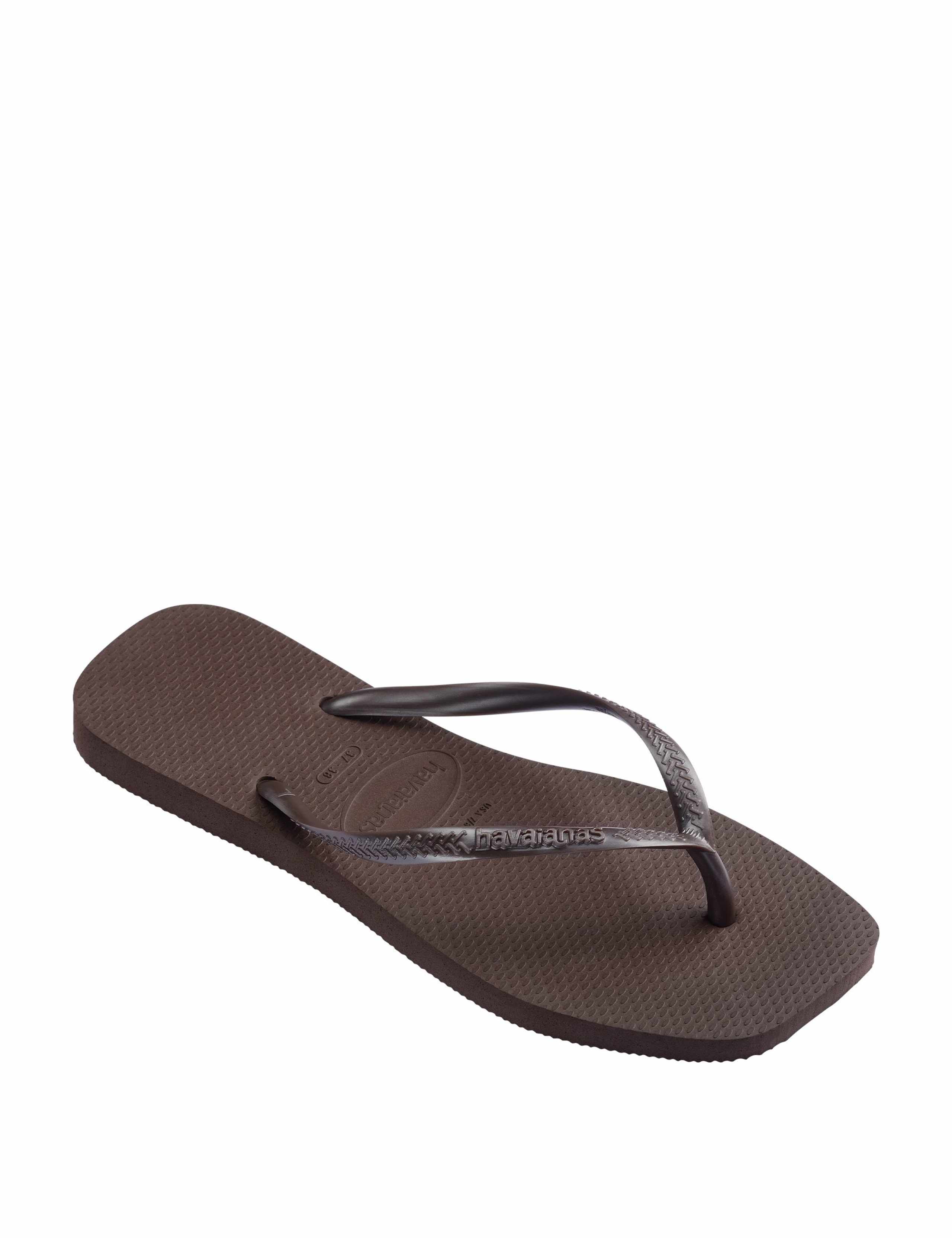 Slim Square Flip Flops 3 of 7