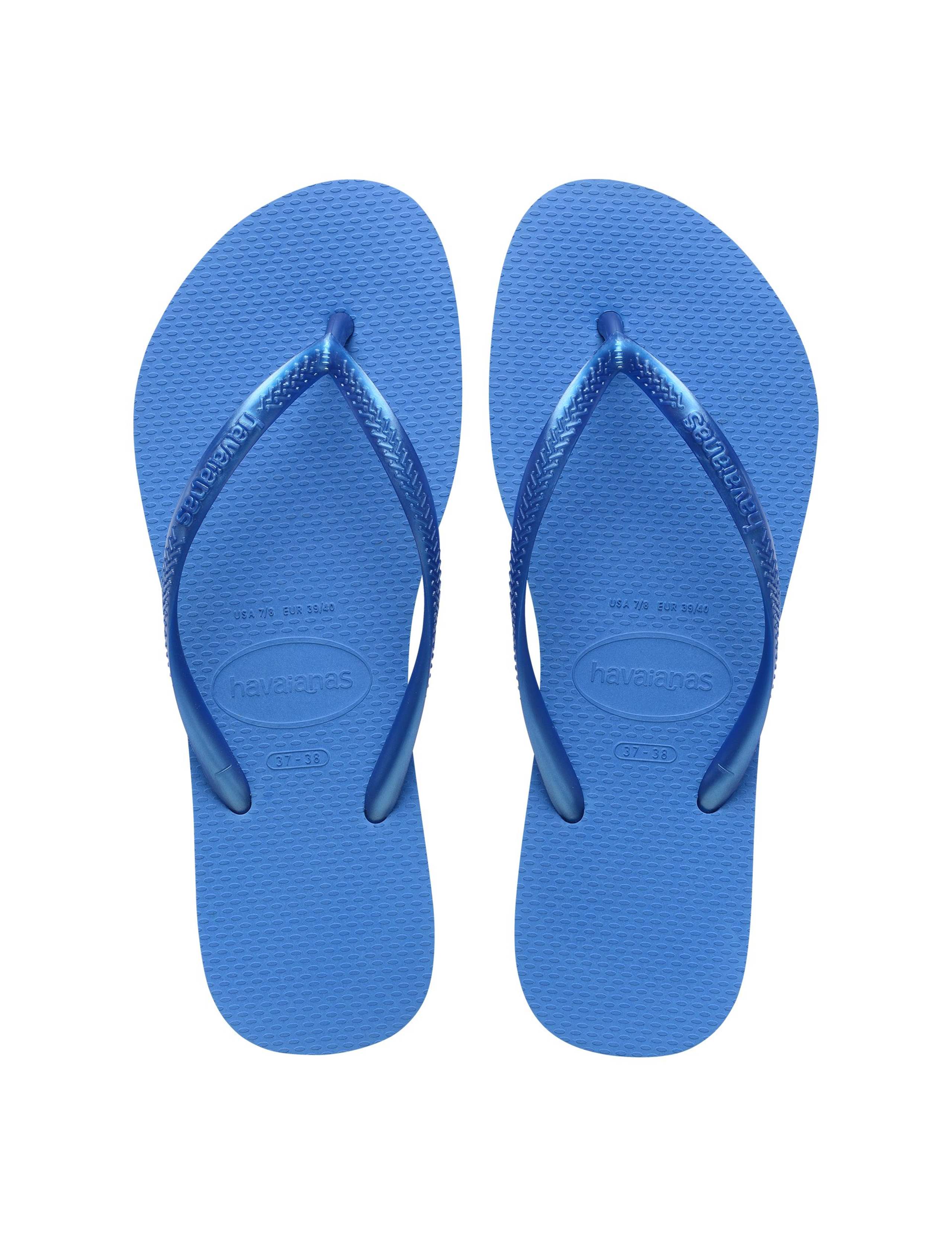 Metallic Flat Flip Flops 3 of 5