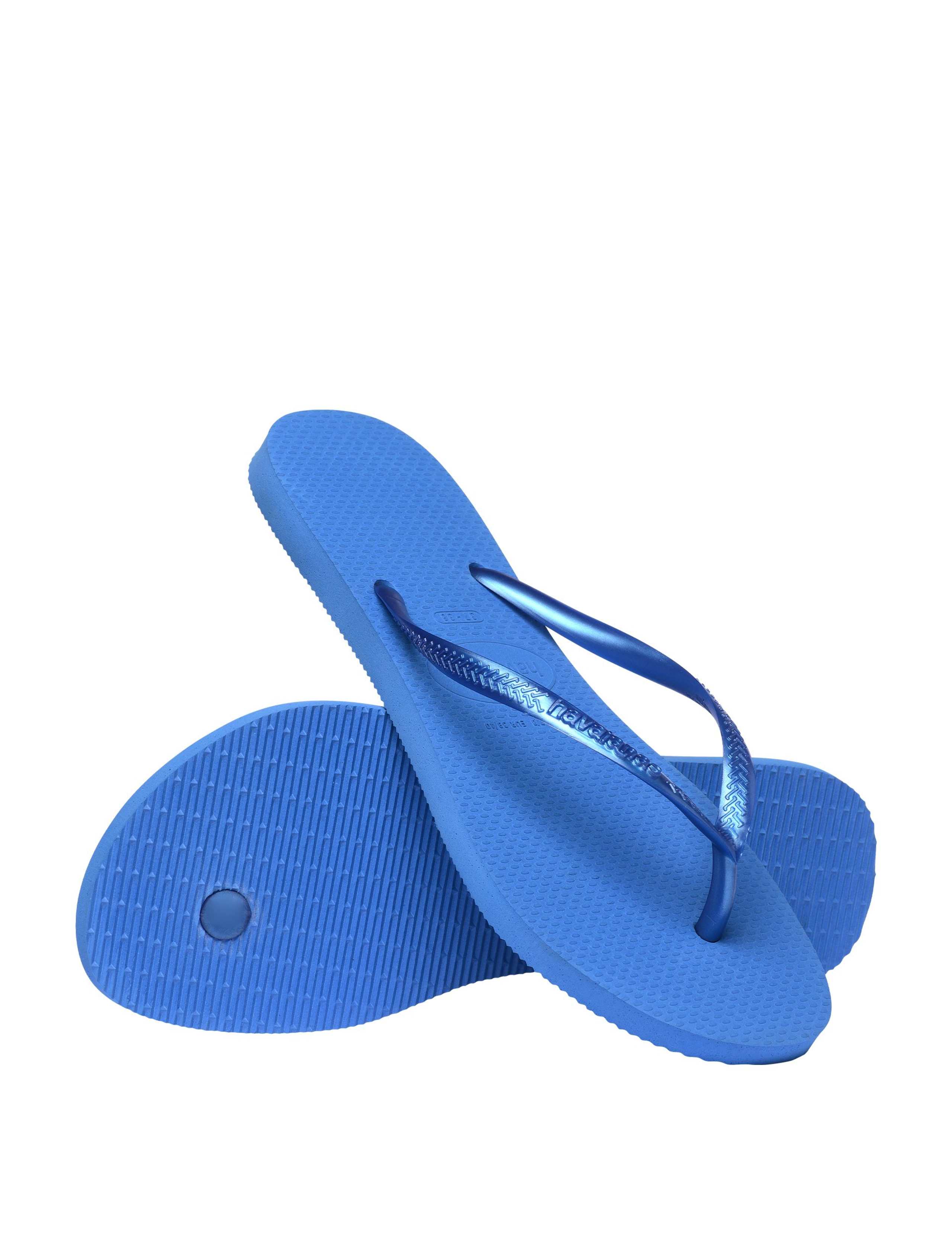 Metallic Flat Flip Flops 5 of 5