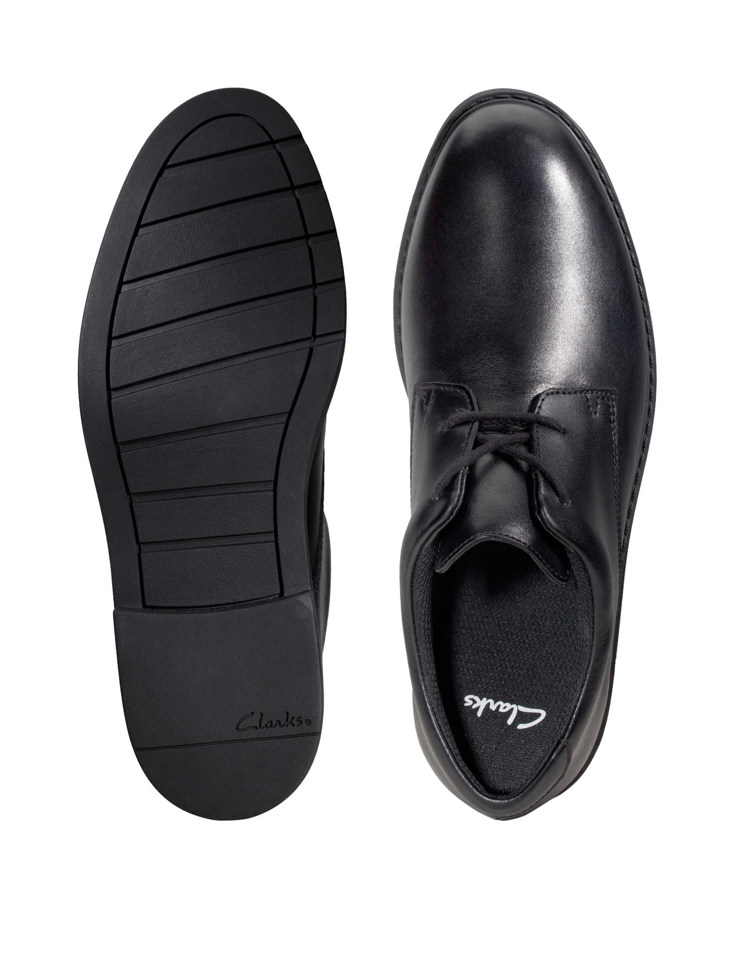 Kids' Leather School Shoes (4 Large - 7 Large) 3 of 7