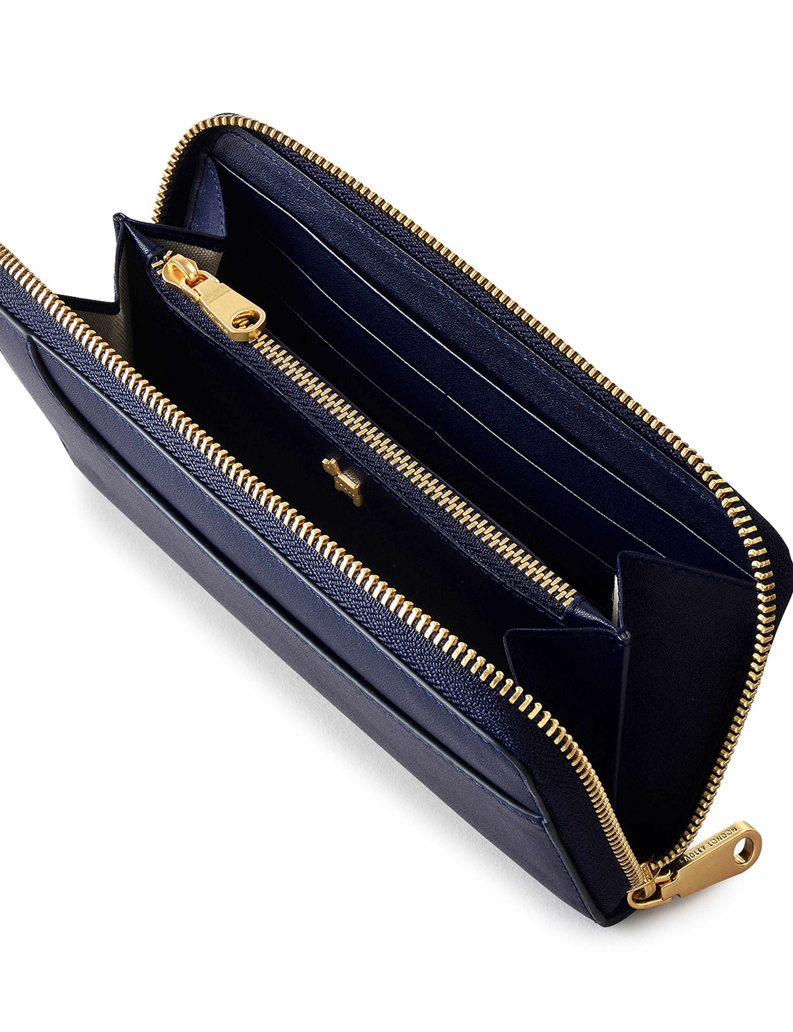 Leather Zip Around Purse 2 of 3