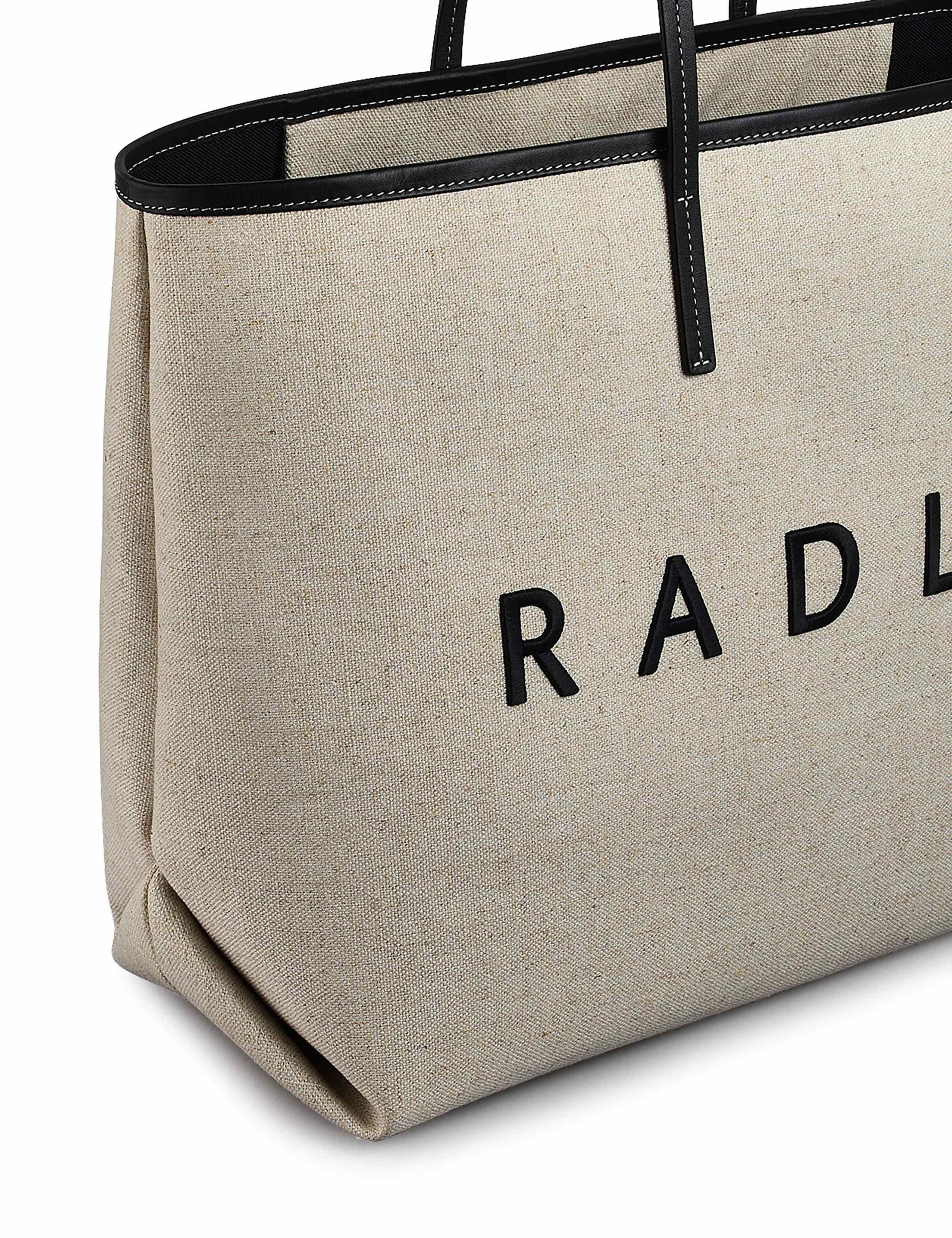 Sutherland Row Linen Blend Tote Bag 3 of 6