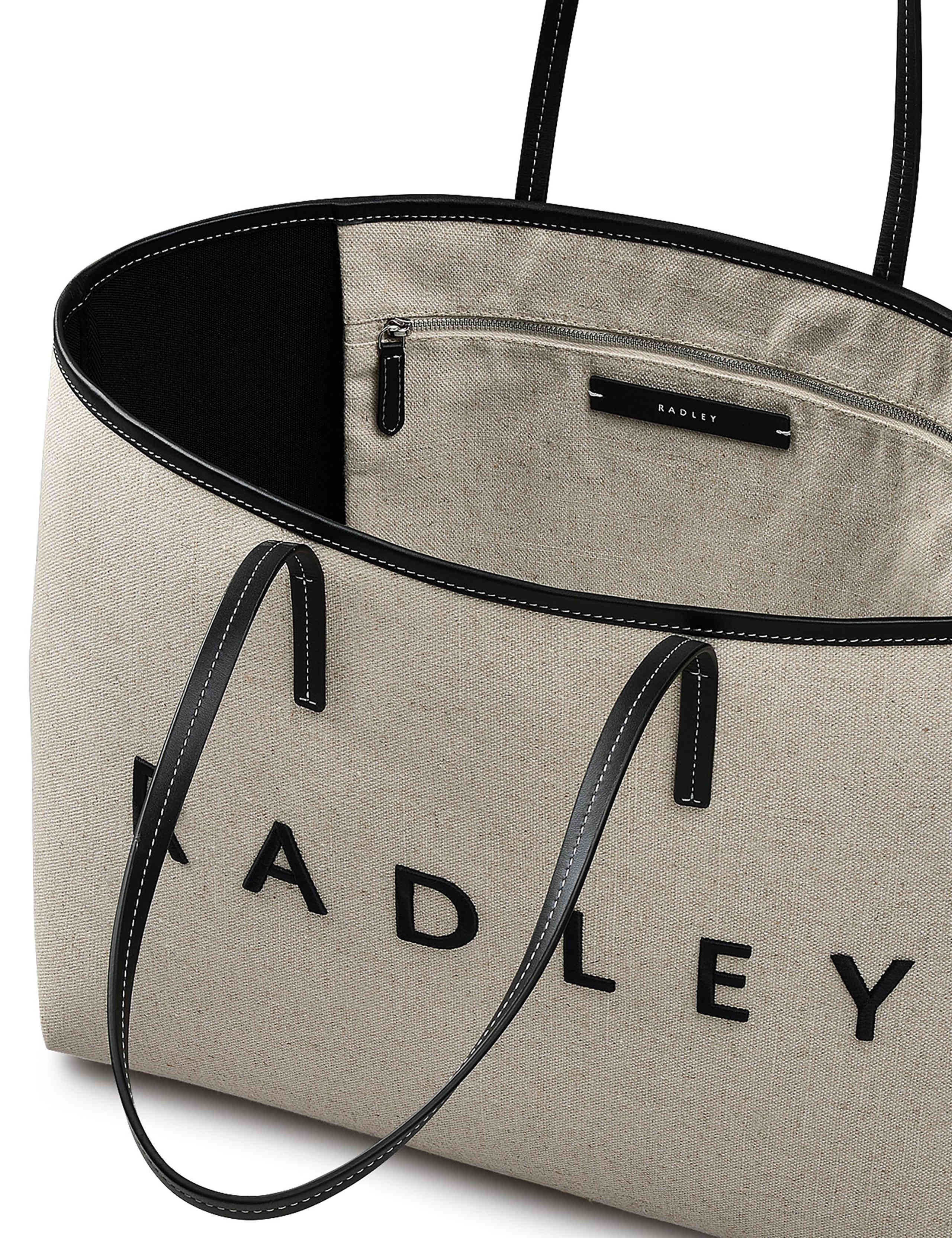 Linen Blend Tote Bag 4 of 6