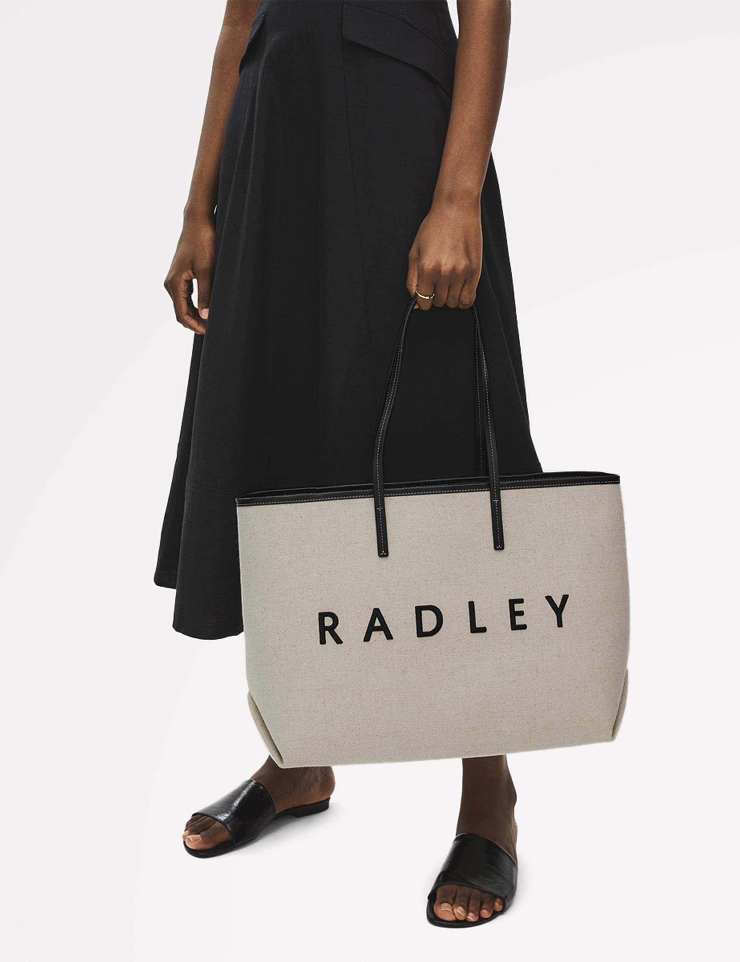 Sutherland Row Linen Blend Tote Bag 6 of 6