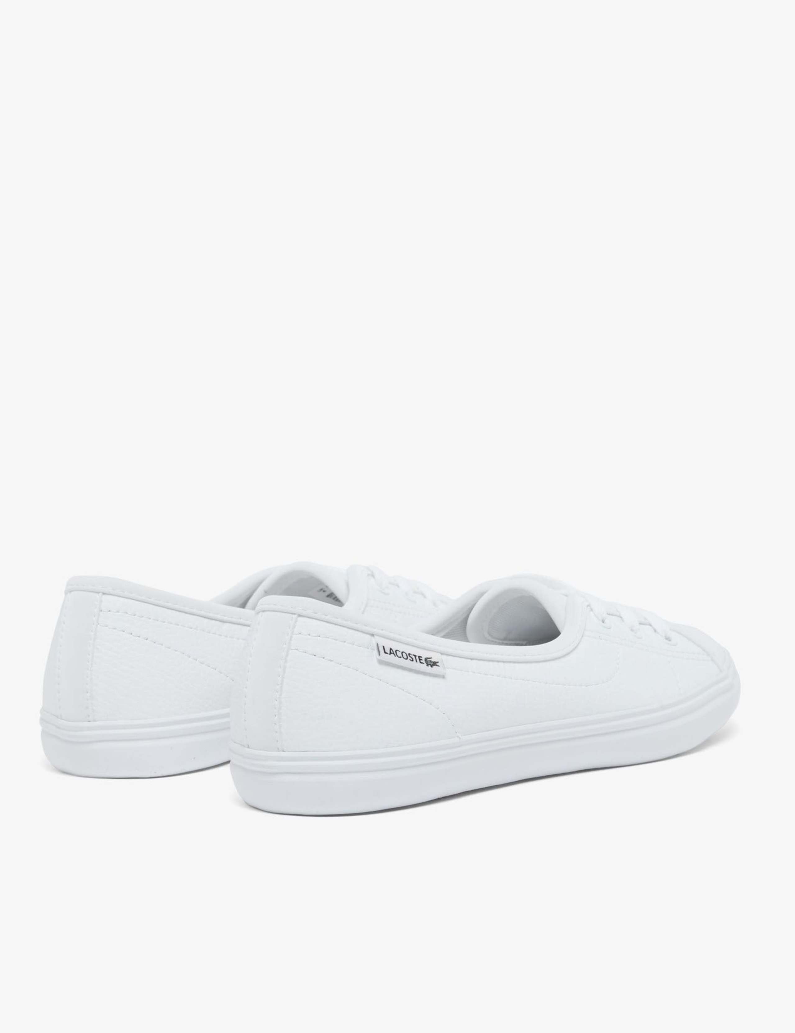 Leather Lace Up Trainers 4 of 6