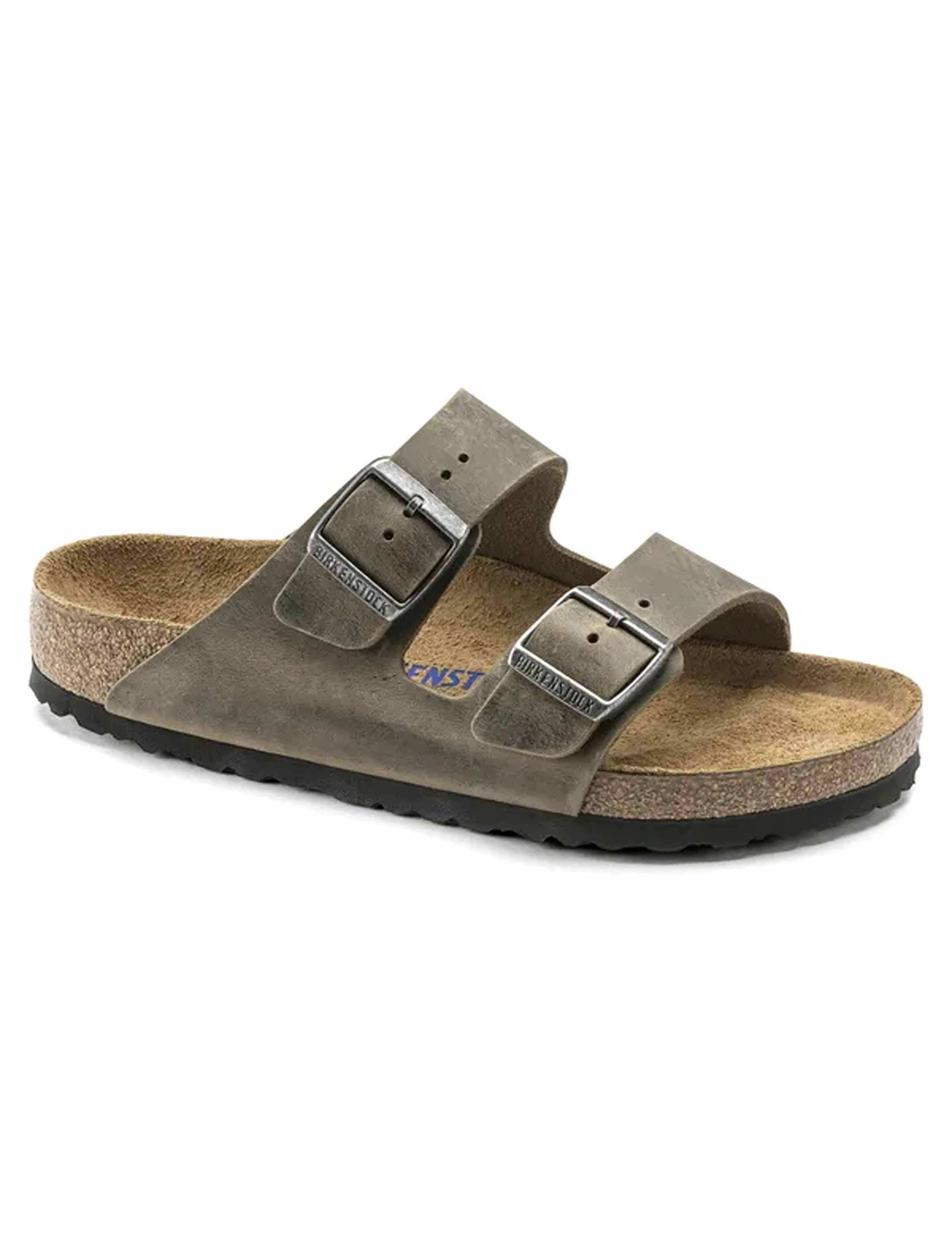 Arizona Suede Buckle Flat Sandals 2 of 3