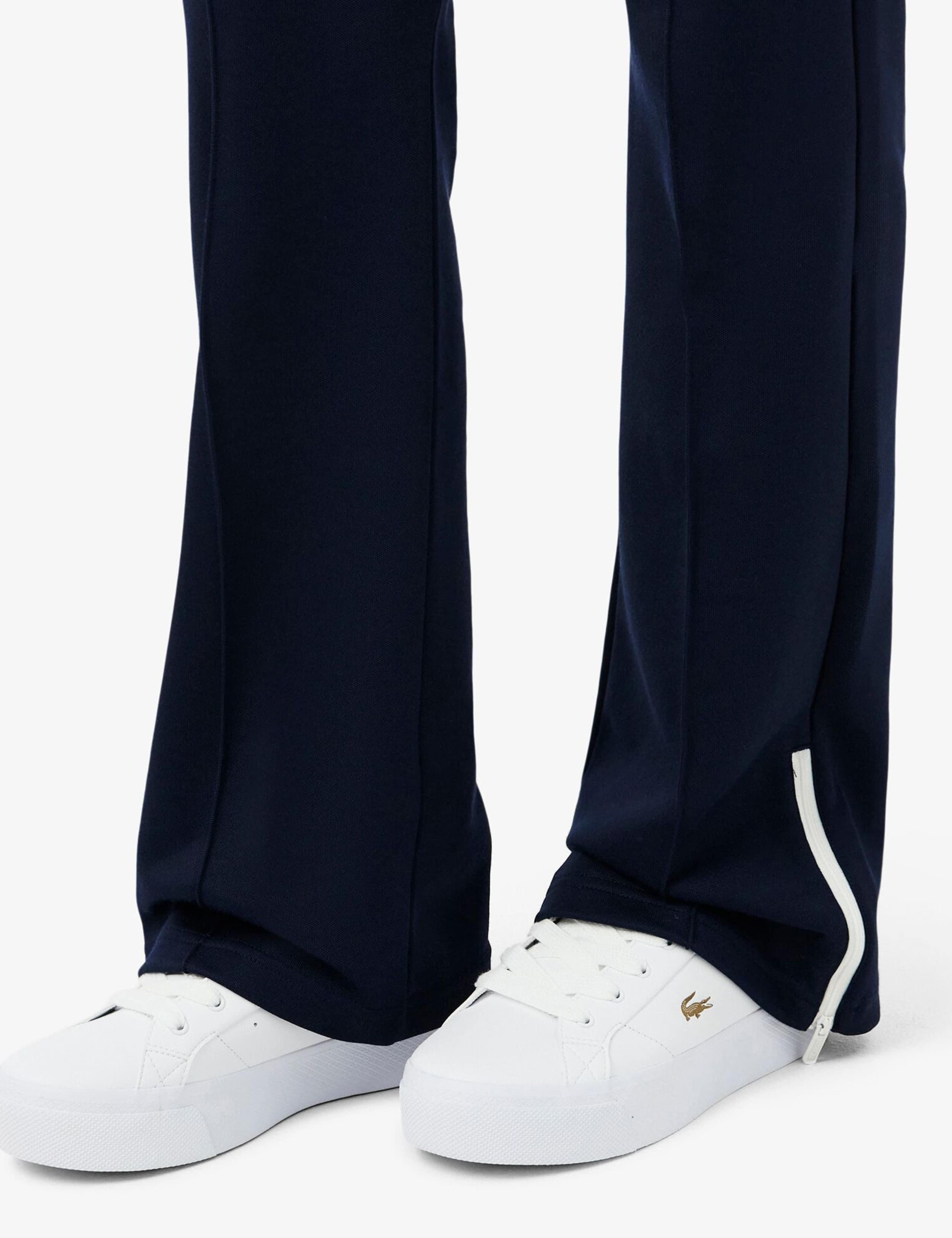 Leather Lace Up Platform Trainers 5 of 8