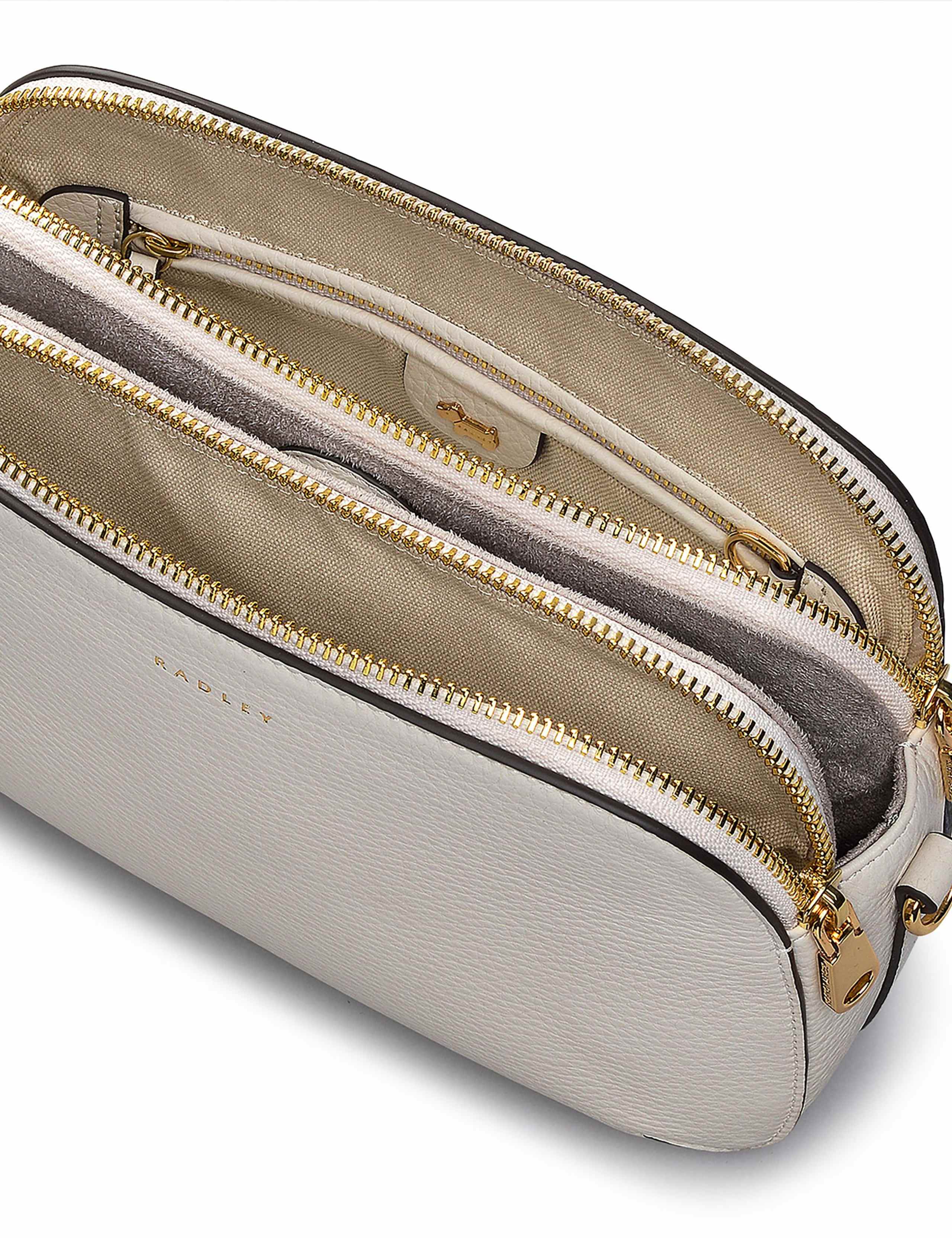 Dukes Place Leather Multi Pocket Cross Body Bag 4 of 4